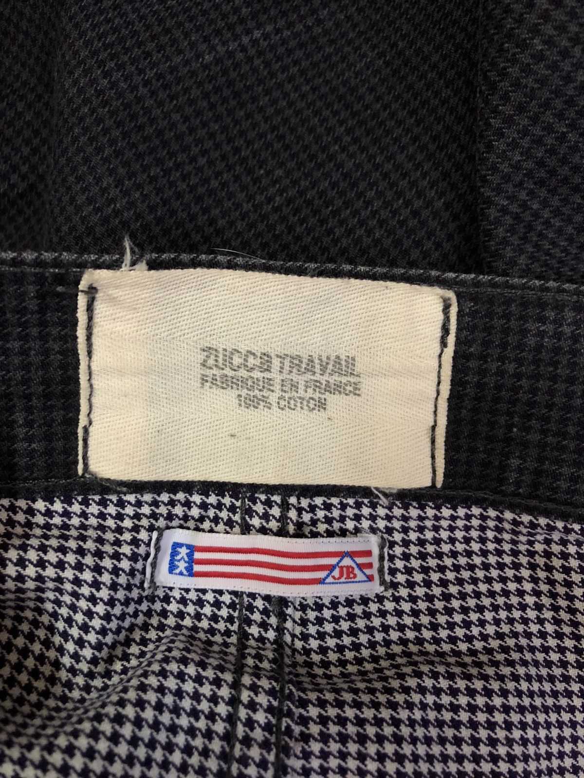 CABANE de ZUCCa tartan travail en france #1913 Size US 30 / EU 46 - 6 Thumbnail