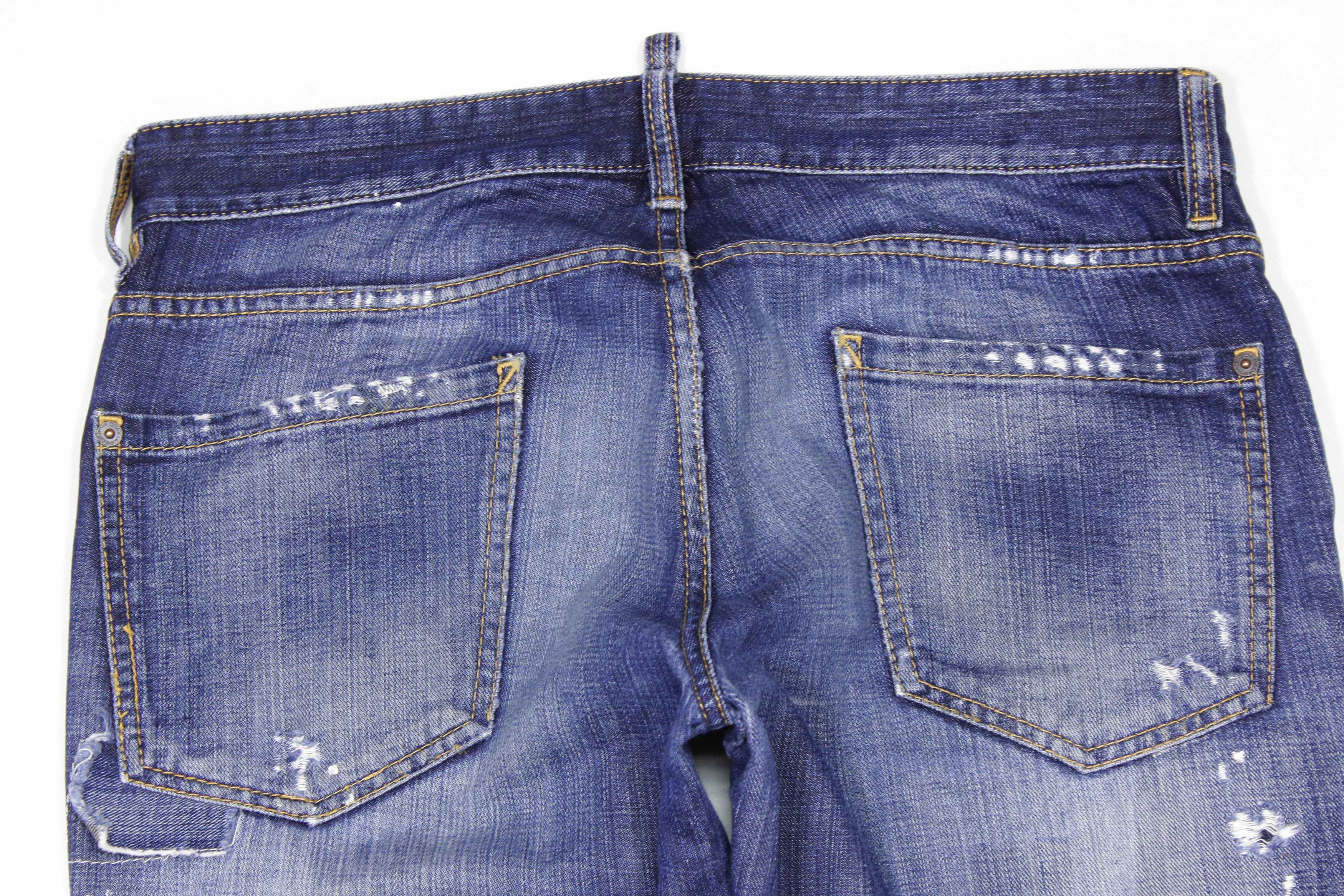 Dsquared2 Distressed Jeans Size US 32 / EU 48 - 4 Thumbnail
