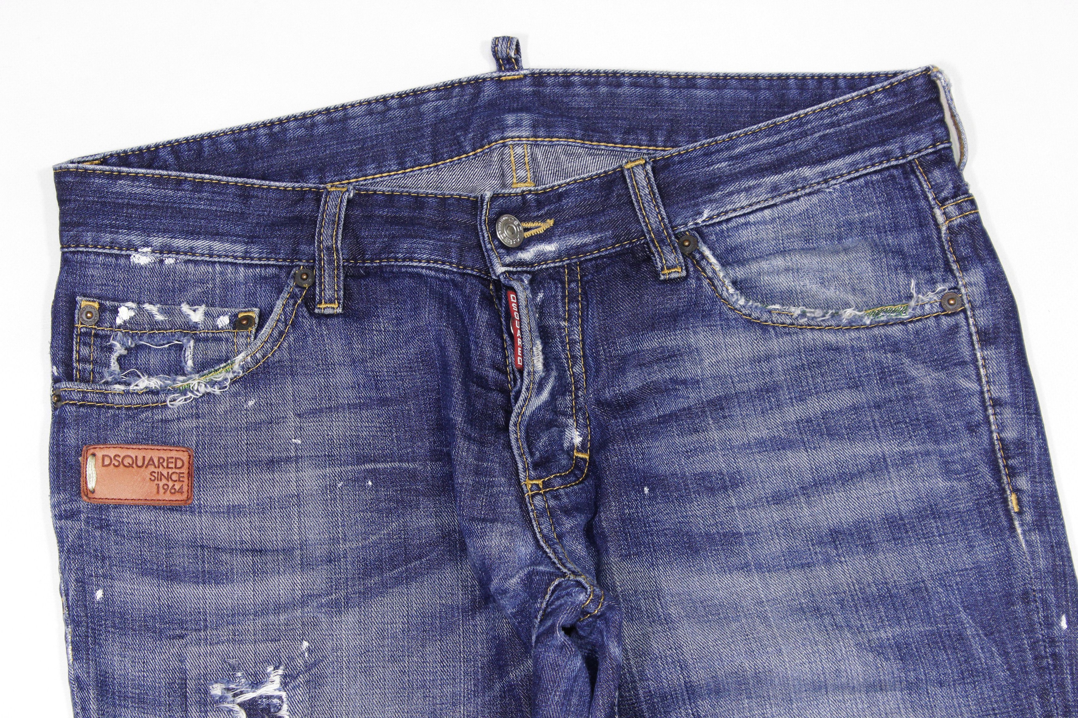 Dsquared2 Distressed Jeans Size US 32 / EU 48 - 3 Thumbnail