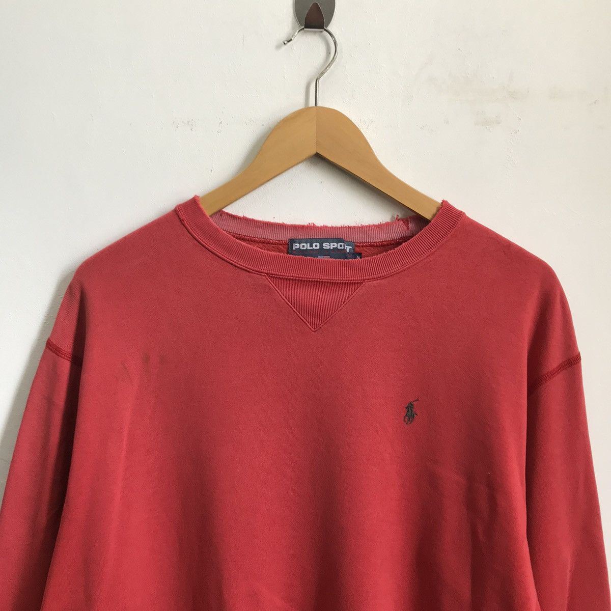 Vintage Polo Ralph Lauren Sport Sweatshirt Size US M / EU 48-50 / 2 - 2 Thumbnail
