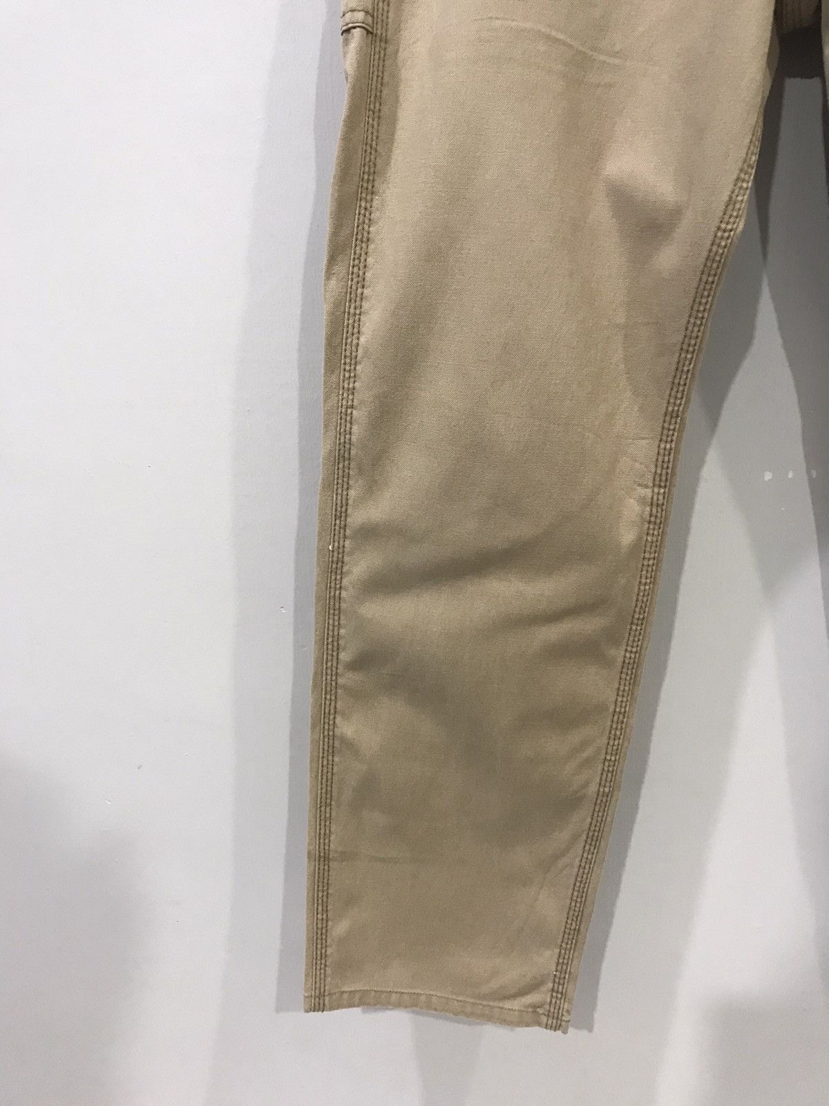Japanese Brand × Vintage Big Smith Japan Rare Buckle Back Super Back Pocket Pant Size US 32 / EU 48 - 6 Thumbnail