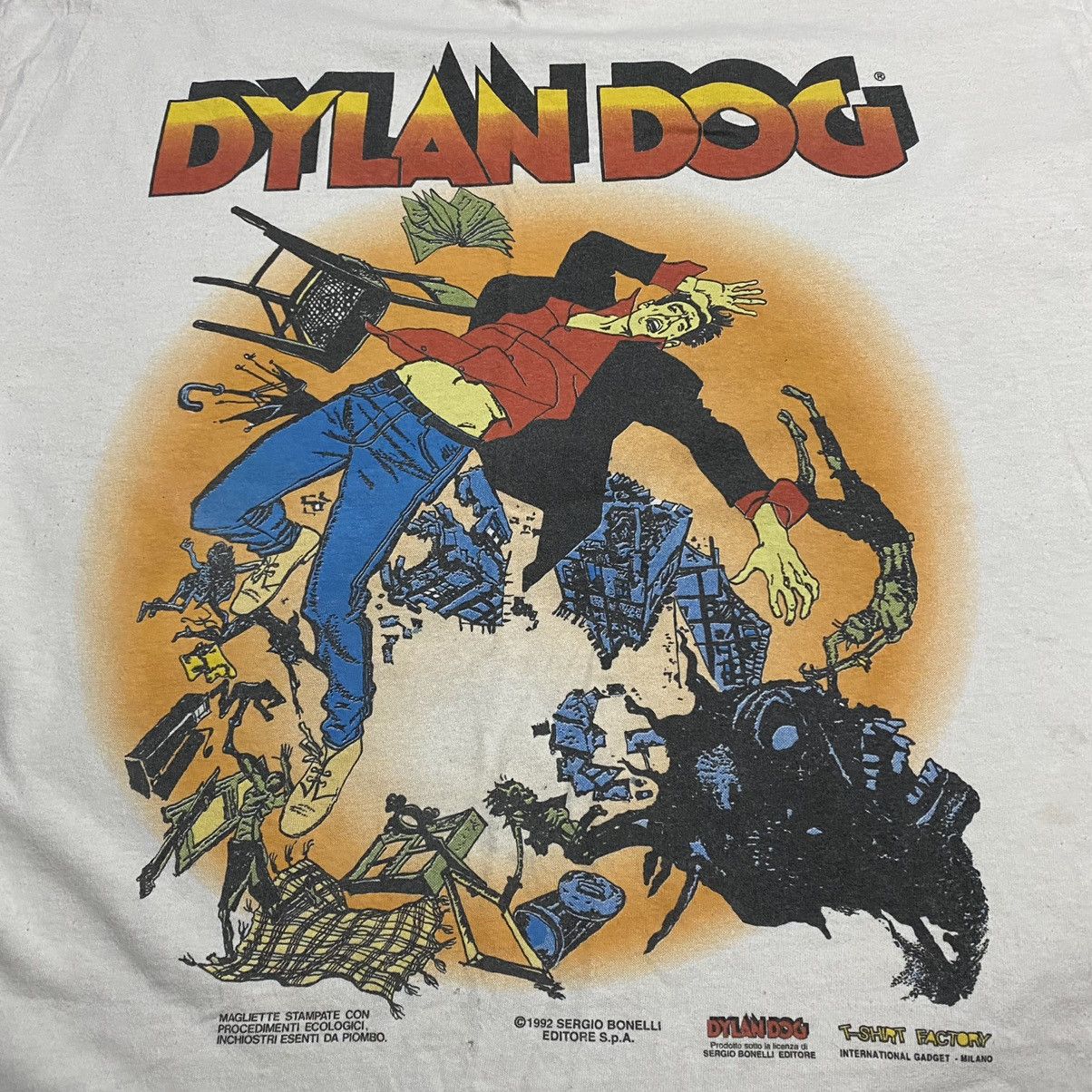 Vintage Vintage 1992 Dylan Dog Size US L / EU 52-54 / 3 - 2 Thumbnail