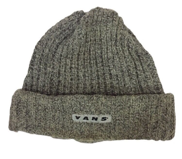 Vintage 90s VANS LOGO MADE IN JAPAN BEANIE HATS Size ONE SIZE - 5 Thumbnail