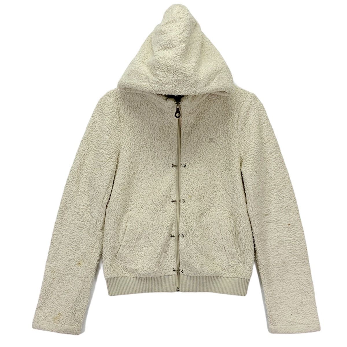 Burberry Vintage Burberry Blue Label Fleece Hoodie Size US S / EU 44-46 / 1 - 1 Thumbnail