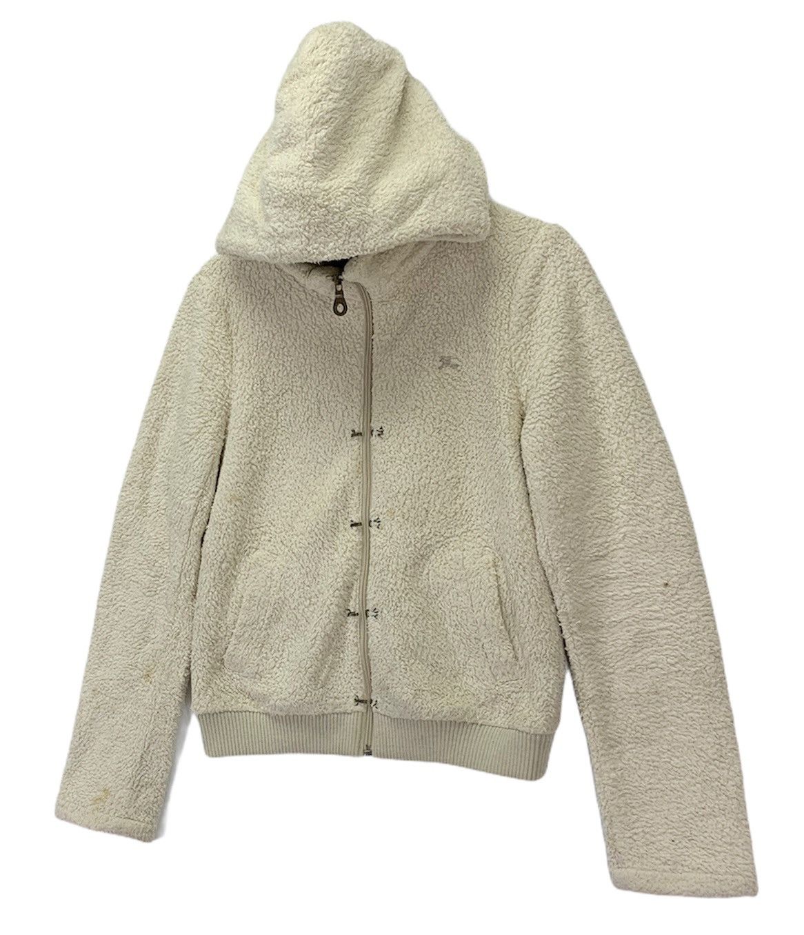 Burberry Vintage Burberry Blue Label Fleece Hoodie Size US S / EU 44-46 / 1 - 2 Thumbnail