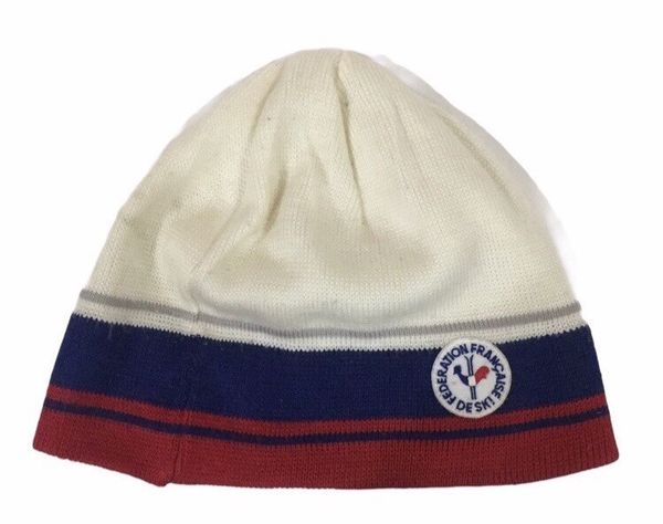 Vintage 90s ELLESSE X TAG HEUER FRANCE SKI BRAND BEANIE HATS Grailed