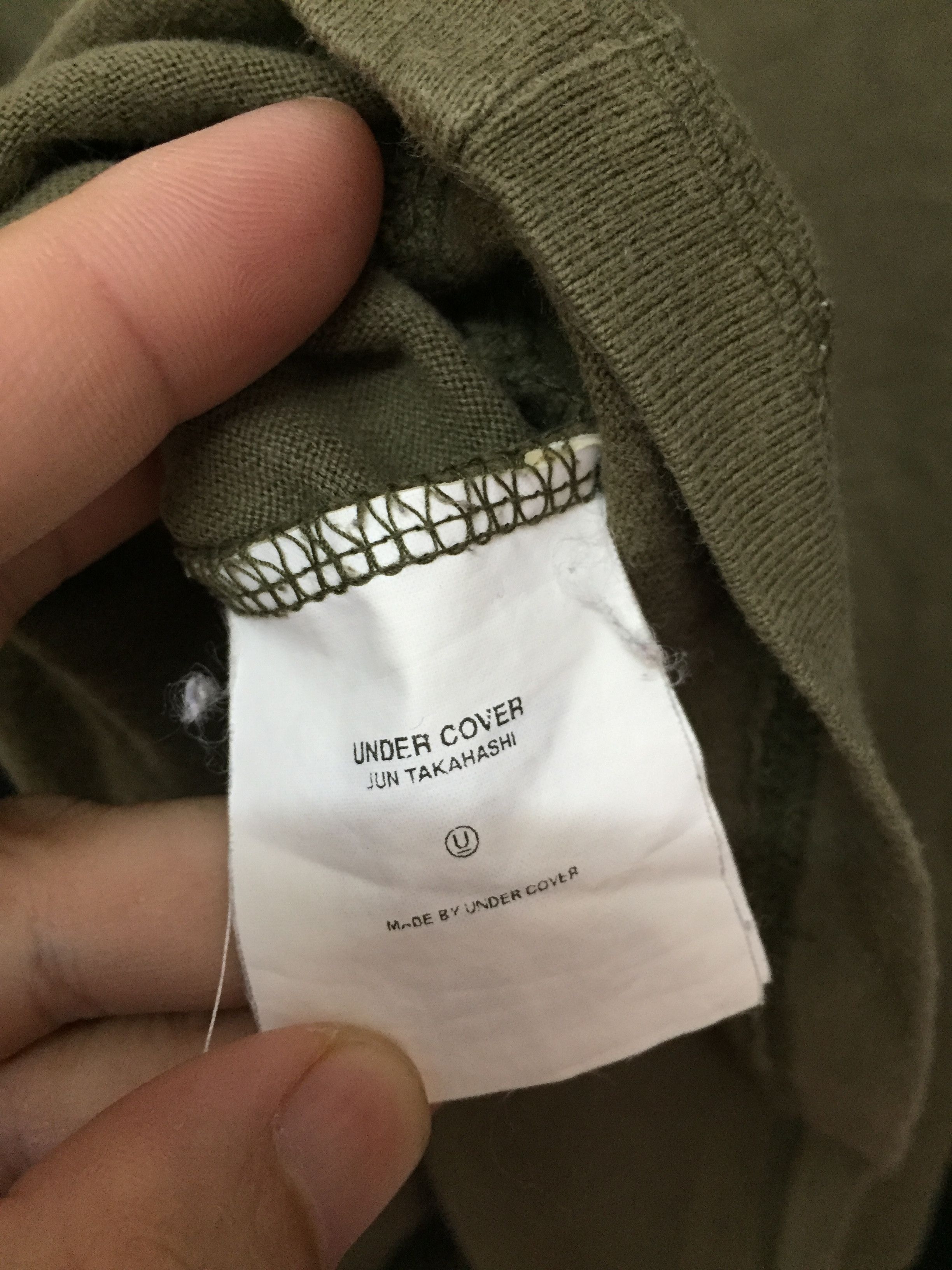 Undercover SS01 Chaotic Discord Street painter tee Size US L / EU 52-54 / 3 - 9 Thumbnail