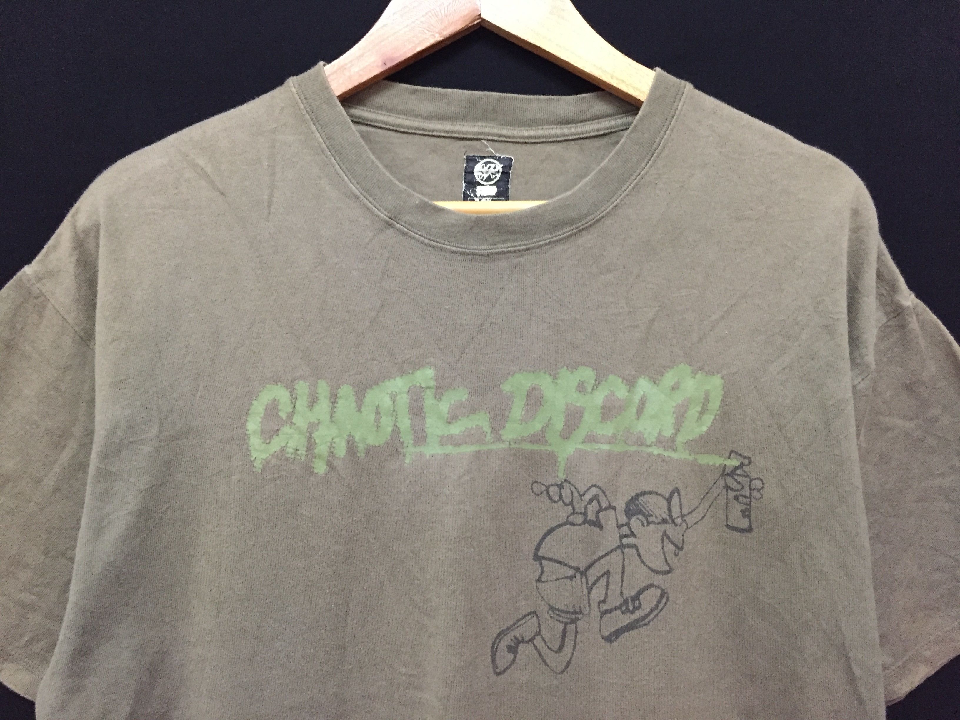 Undercover SS01 Chaotic Discord Street painter tee Size US L / EU 52-54 / 3 - 3 Thumbnail