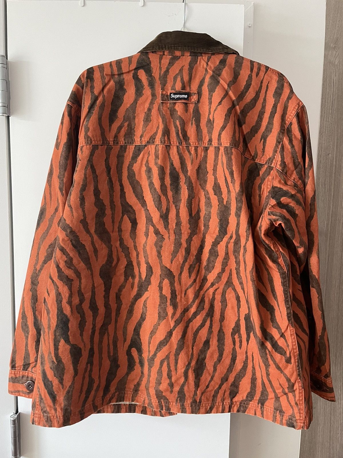 Supreme Supreme Barn Coat Tiger Stripe - Large | Grailed