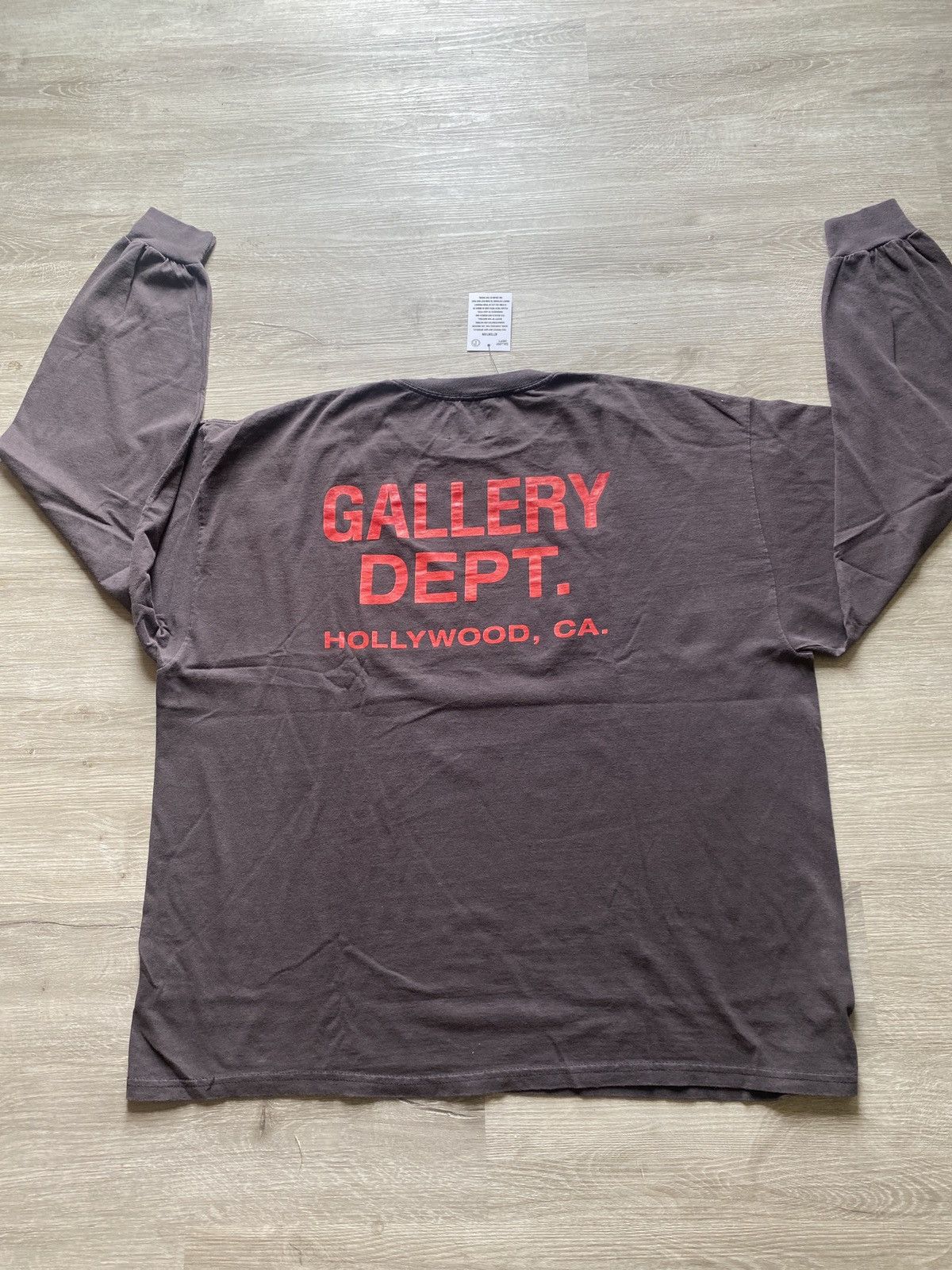 Gallery Dept. Gallery dept brown Longsleeve shirt | Grailed
