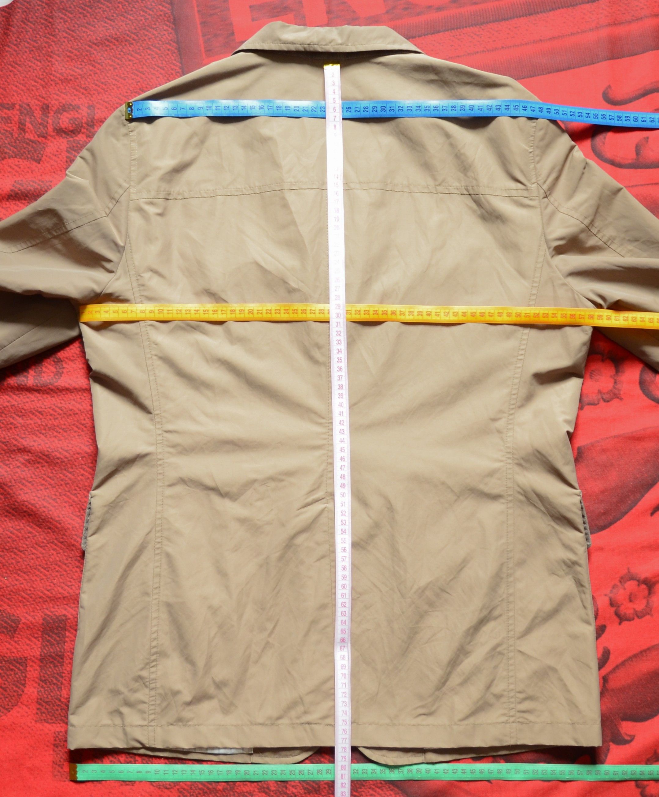 Angelo Nardelli Angelo Nardelli Sport Mens Light Jacket Size 52 L Beige Size US L / EU 52-54 / 3 - 10 Thumbnail