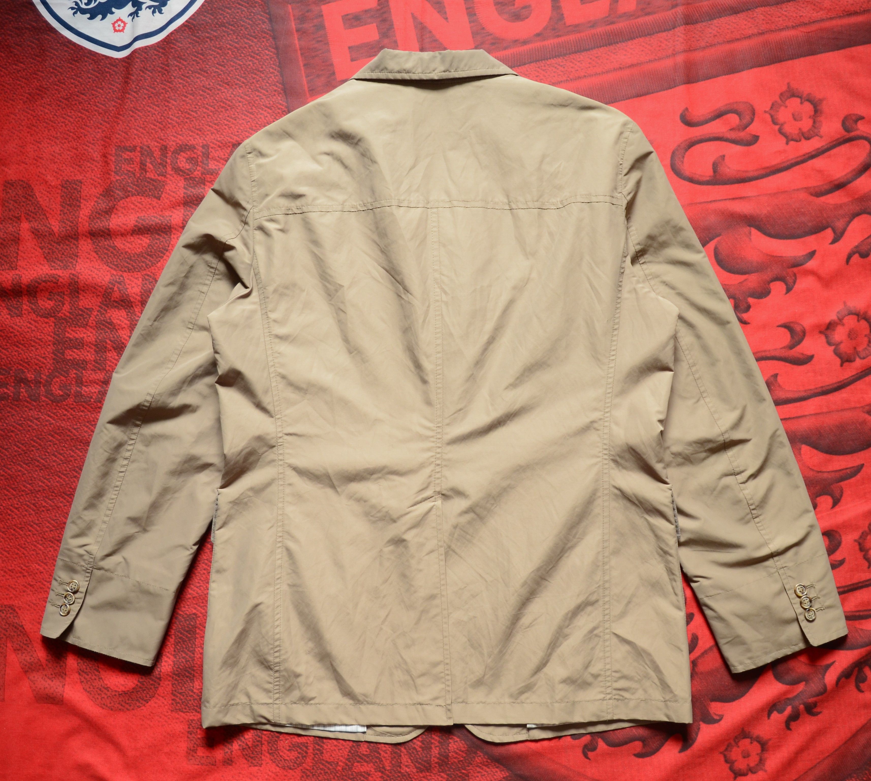 Angelo Nardelli Angelo Nardelli Sport Mens Light Jacket Size 52 L Beige Size US L / EU 52-54 / 3 - 9 Thumbnail