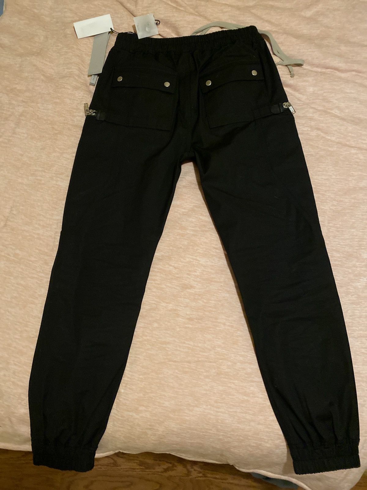 Rick Owens Rick Owens - Phlegethon - Bauhaus Cargo Joggers - TE - Black |  Grailed