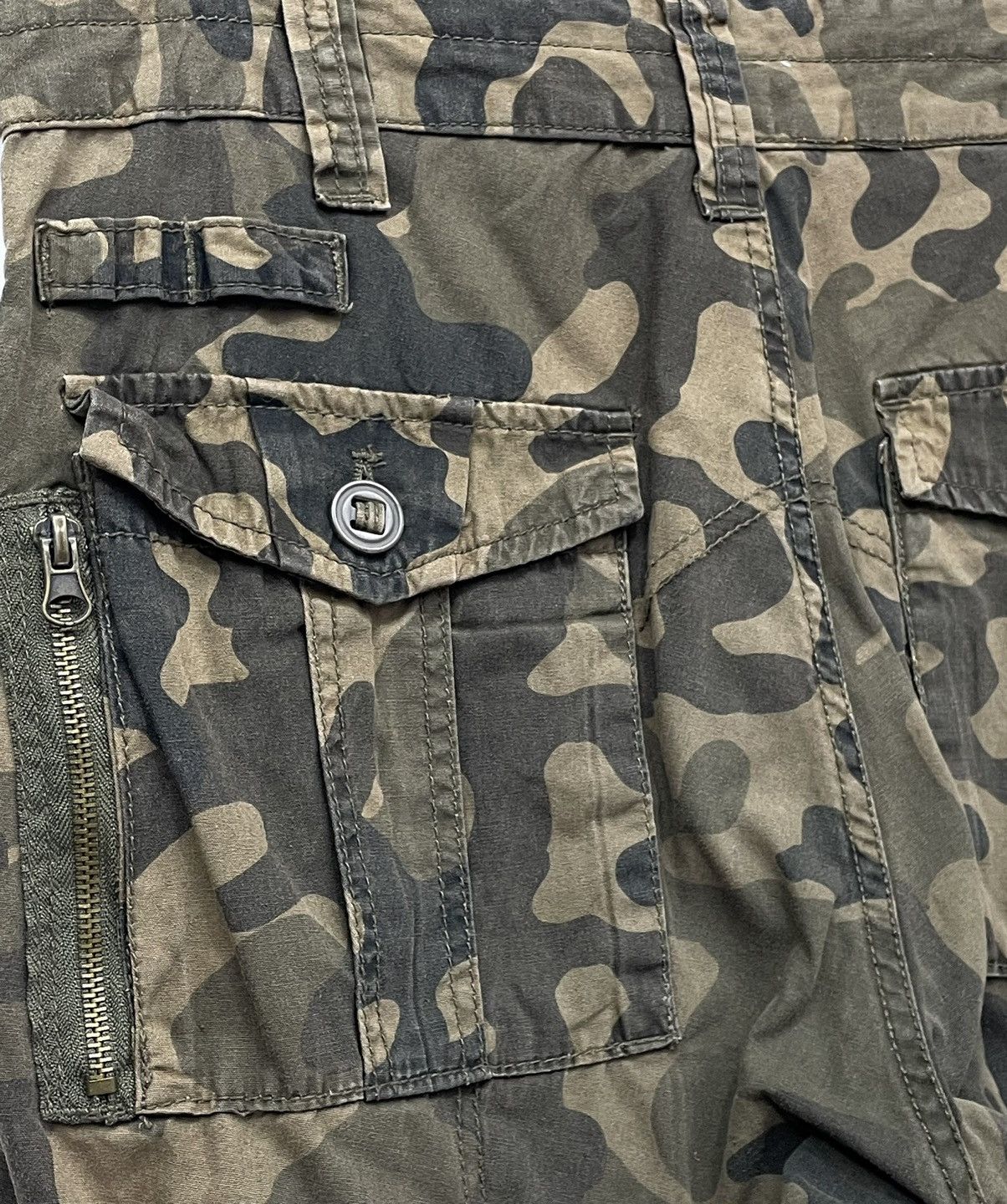 Dickies RARE! DICKIES Camouflage Military Utilities Cargo Pants Size US 31 - 4 Thumbnail