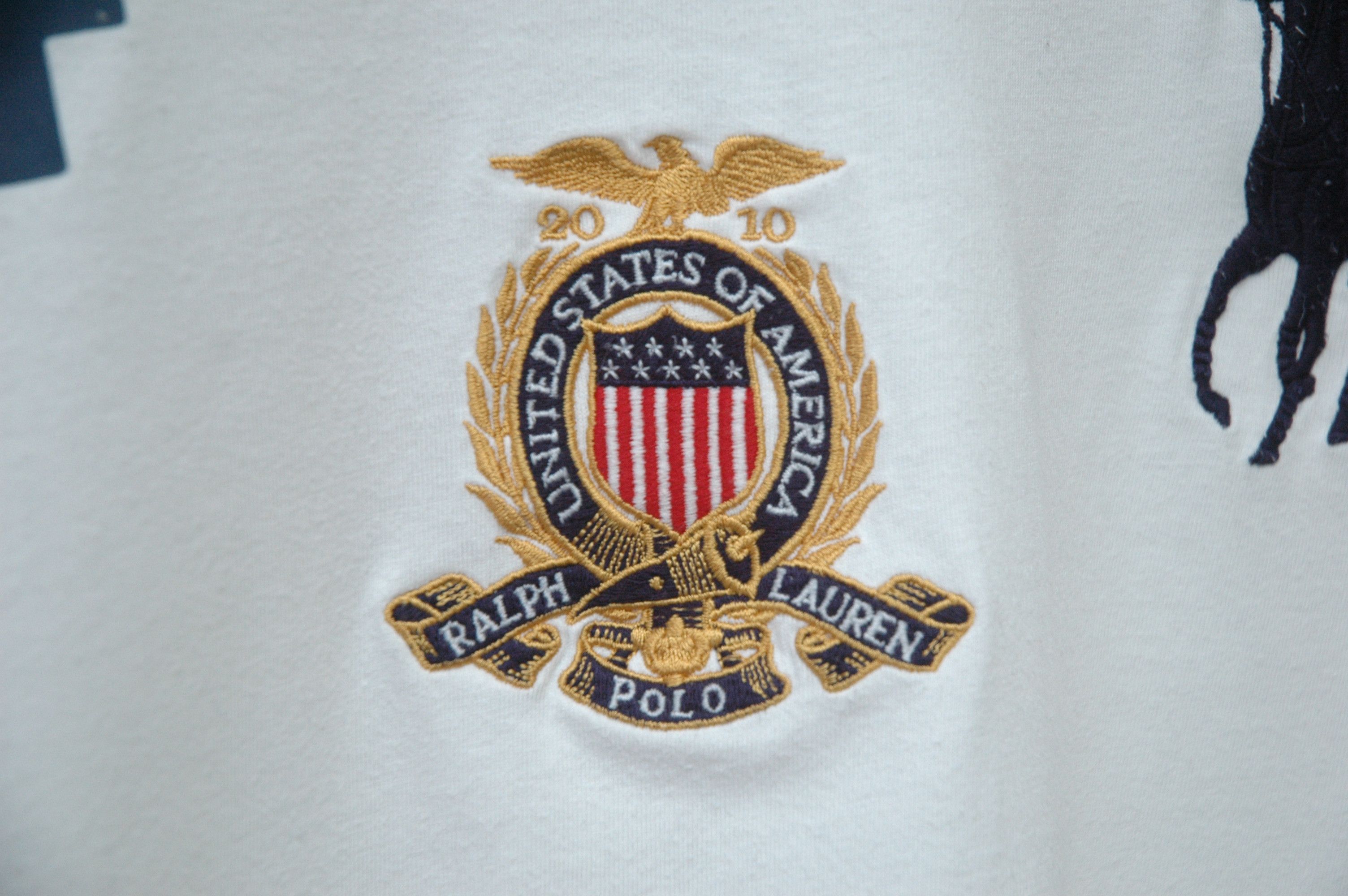 Ralph Lauren Vintage Polo Ralph Lauren USA Big Logo 2010 Size US XL / EU 56 / 4 - 5 Thumbnail