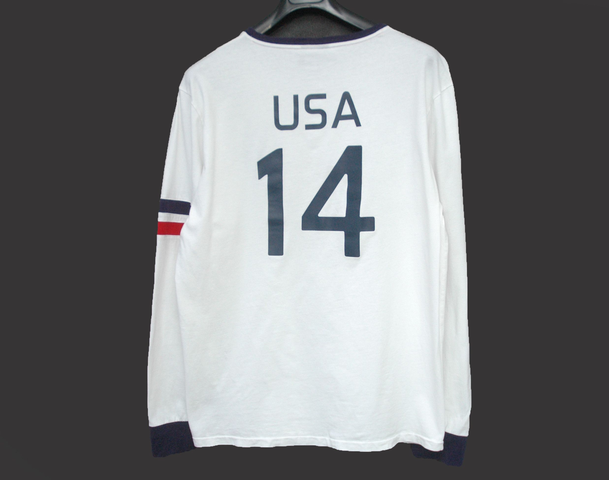 Ralph Lauren Vintage Polo Ralph Lauren USA Big Logo 2010 Size US XL / EU 56 / 4 - 3 Thumbnail