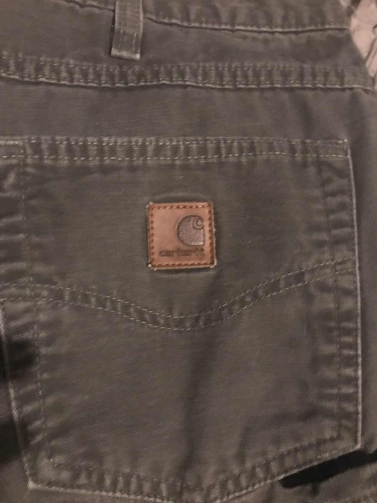 Carhartt × Vintage Vintage Green Carhartt Pants Size US 32 / EU 48 - 3 Thumbnail