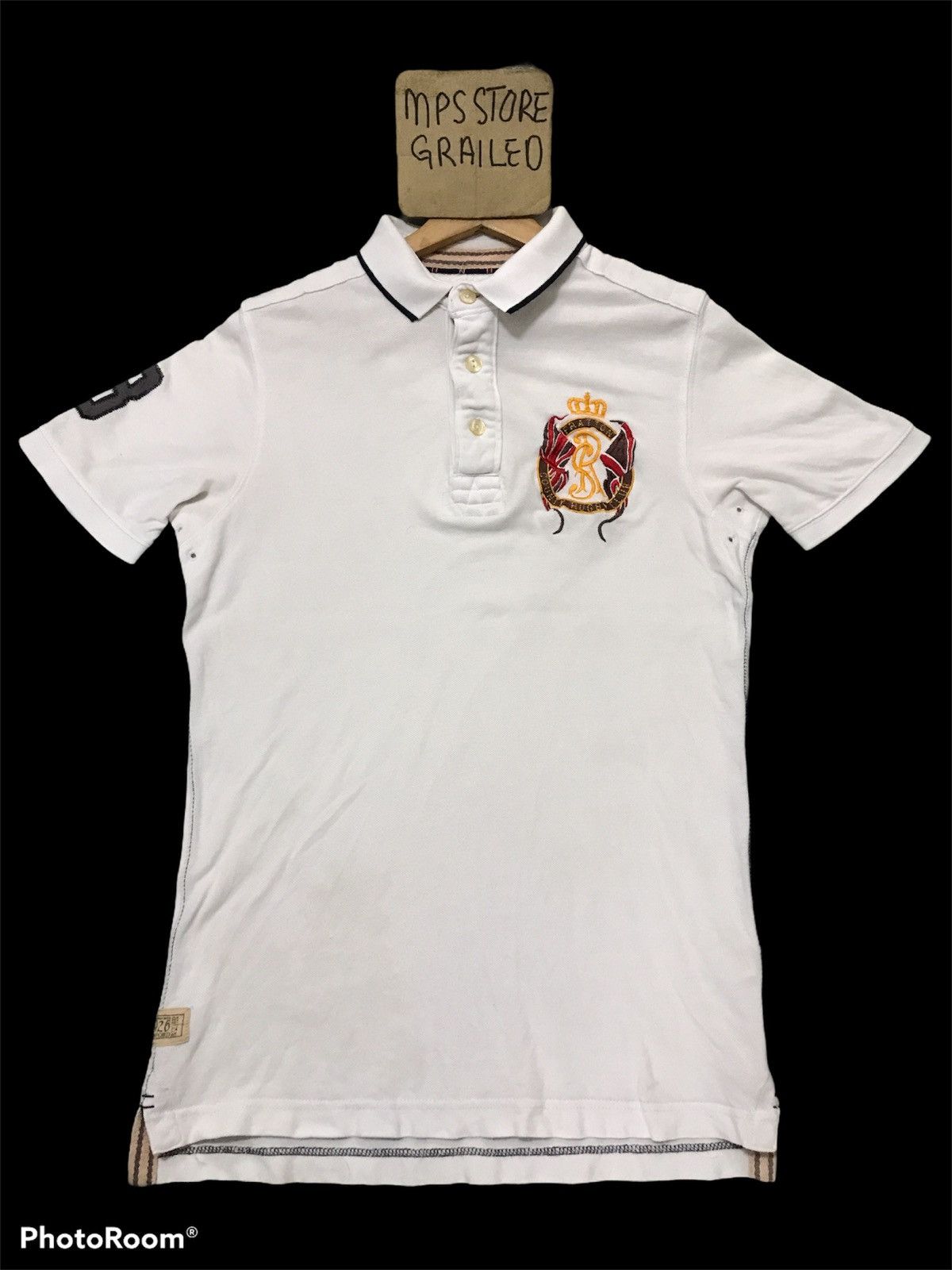 VINTAGE FRATTON COUNTY RUGBY CLUB POLO TEE