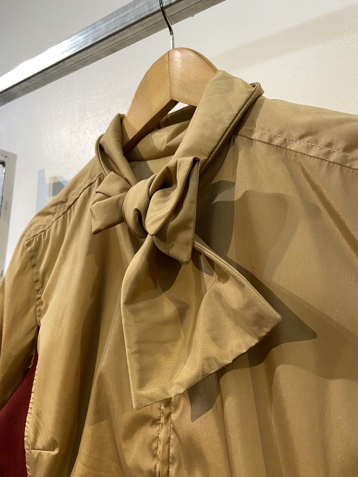 Prada Prada Reversible Nylon Bow Collar jacket Size US L / EU 52-54 / 3 - 7 Thumbnail