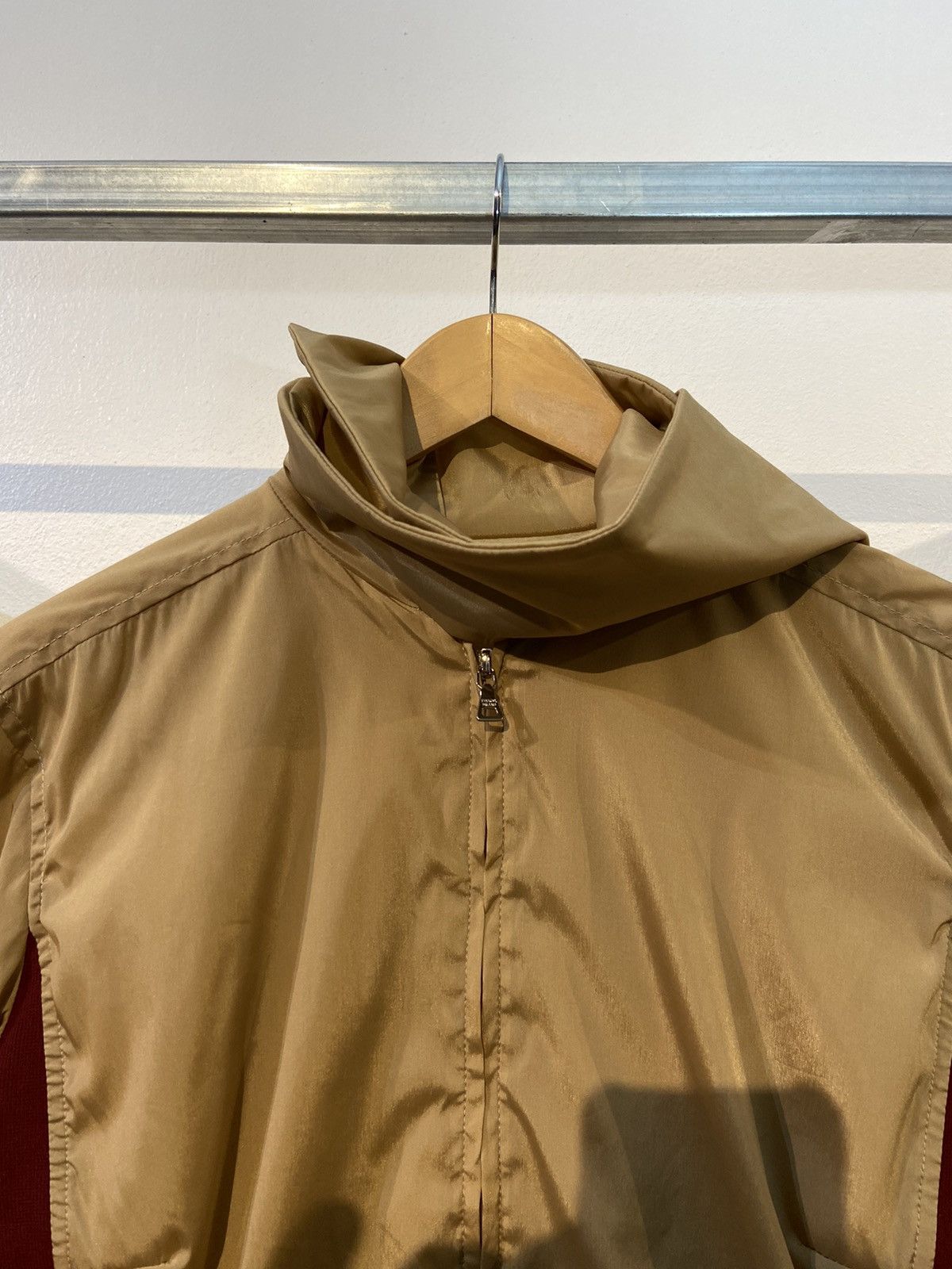 Prada Prada Reversible Nylon Bow Collar jacket Size US L / EU 52-54 / 3 - 13 Thumbnail