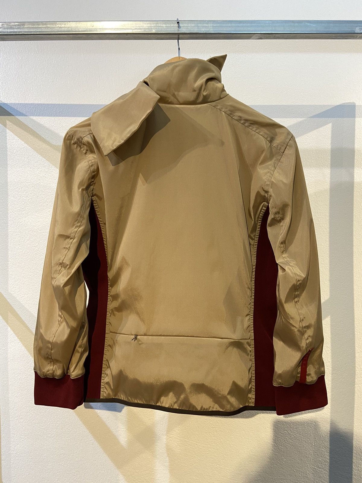 Prada Prada Reversible Nylon Bow Collar jacket Size US L / EU 52-54 / 3 - 4 Thumbnail