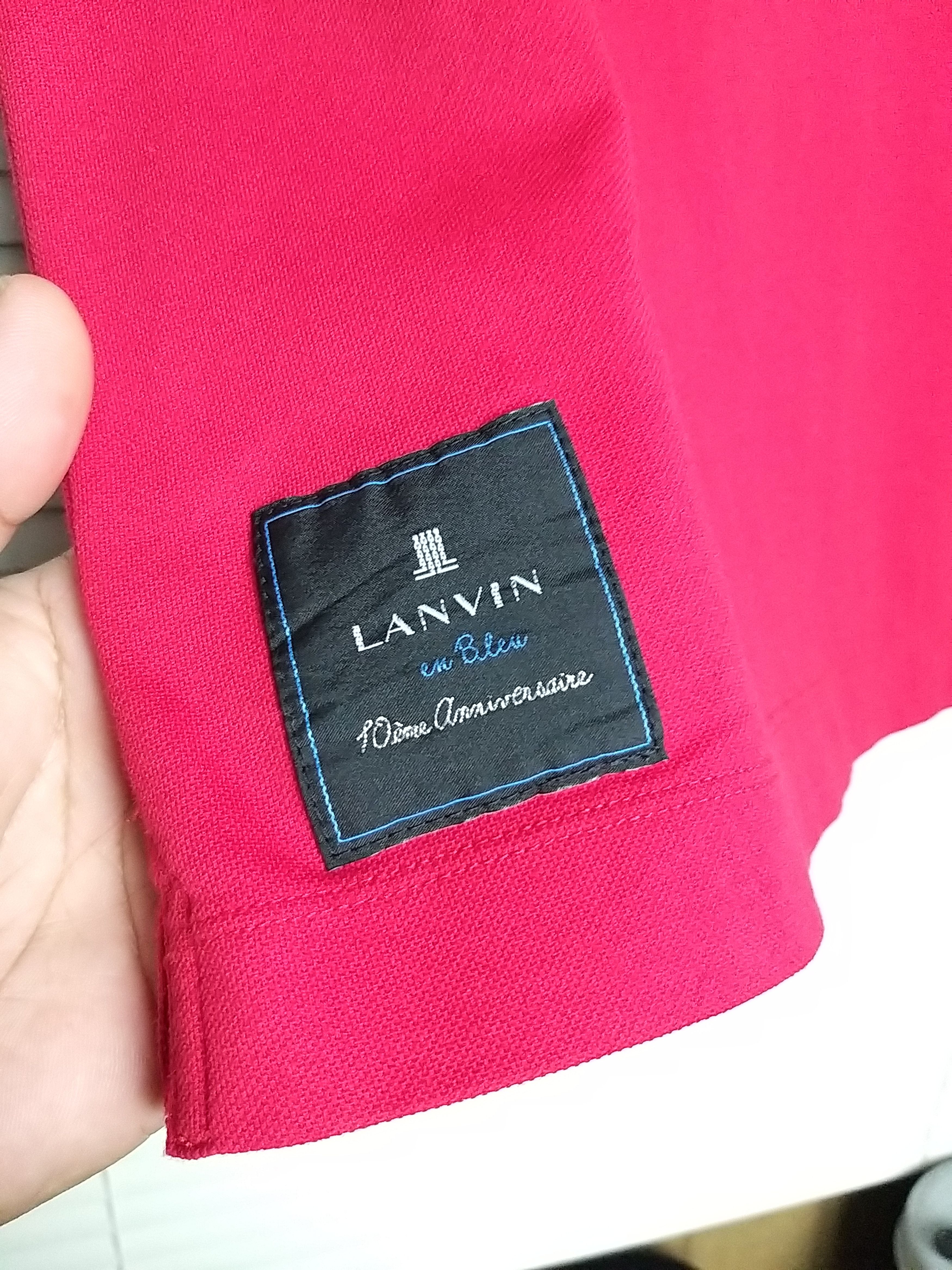 Lanvin AUTHENTIC LANVIN EN BLUE 10TH ANNIVERSARY POLO SHIRT Size US M / EU 48-50 / 2 - 6 Thumbnail