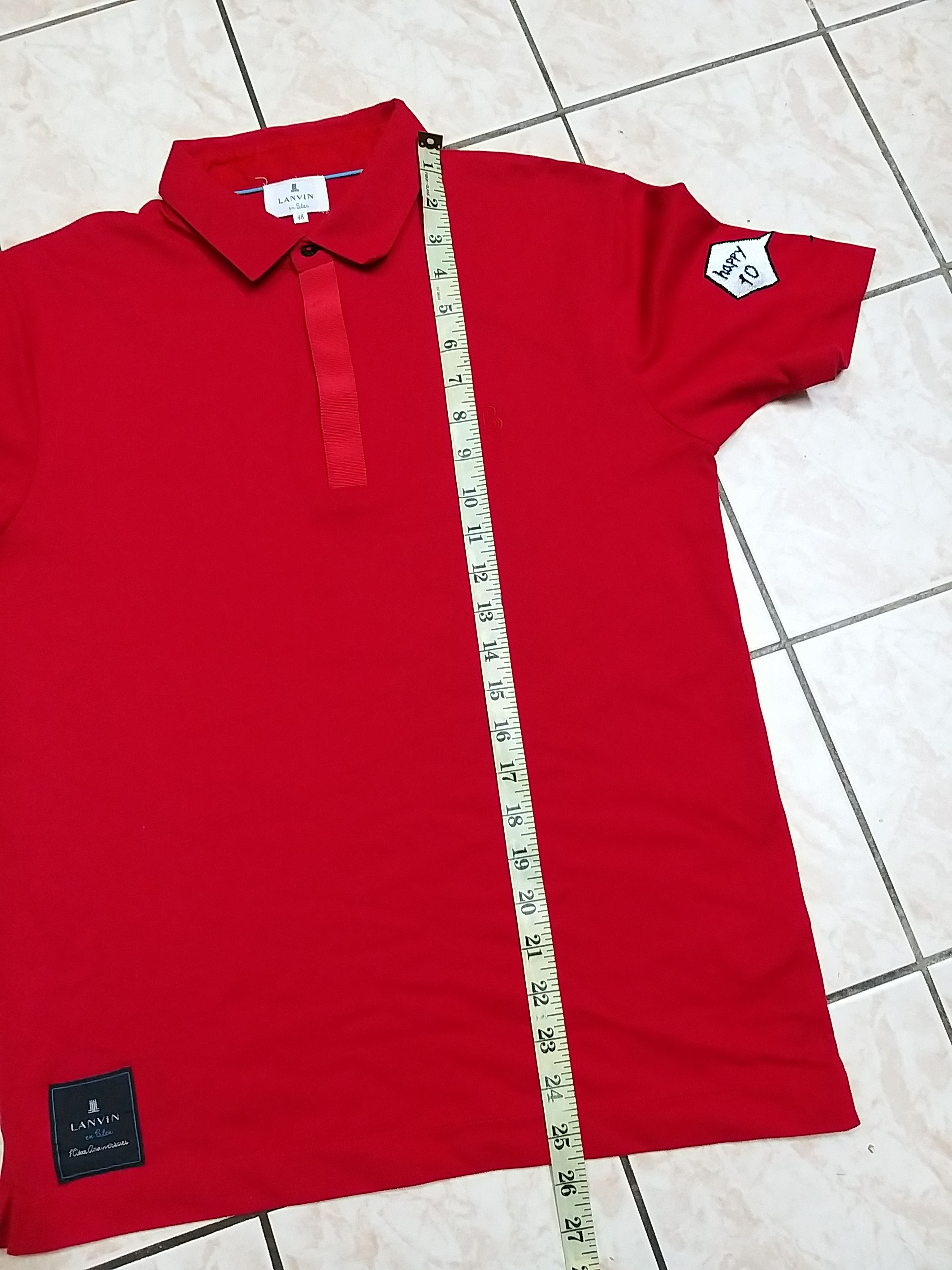 Lanvin AUTHENTIC LANVIN EN BLUE 10TH ANNIVERSARY POLO SHIRT Size US M / EU 48-50 / 2 - 9 Thumbnail