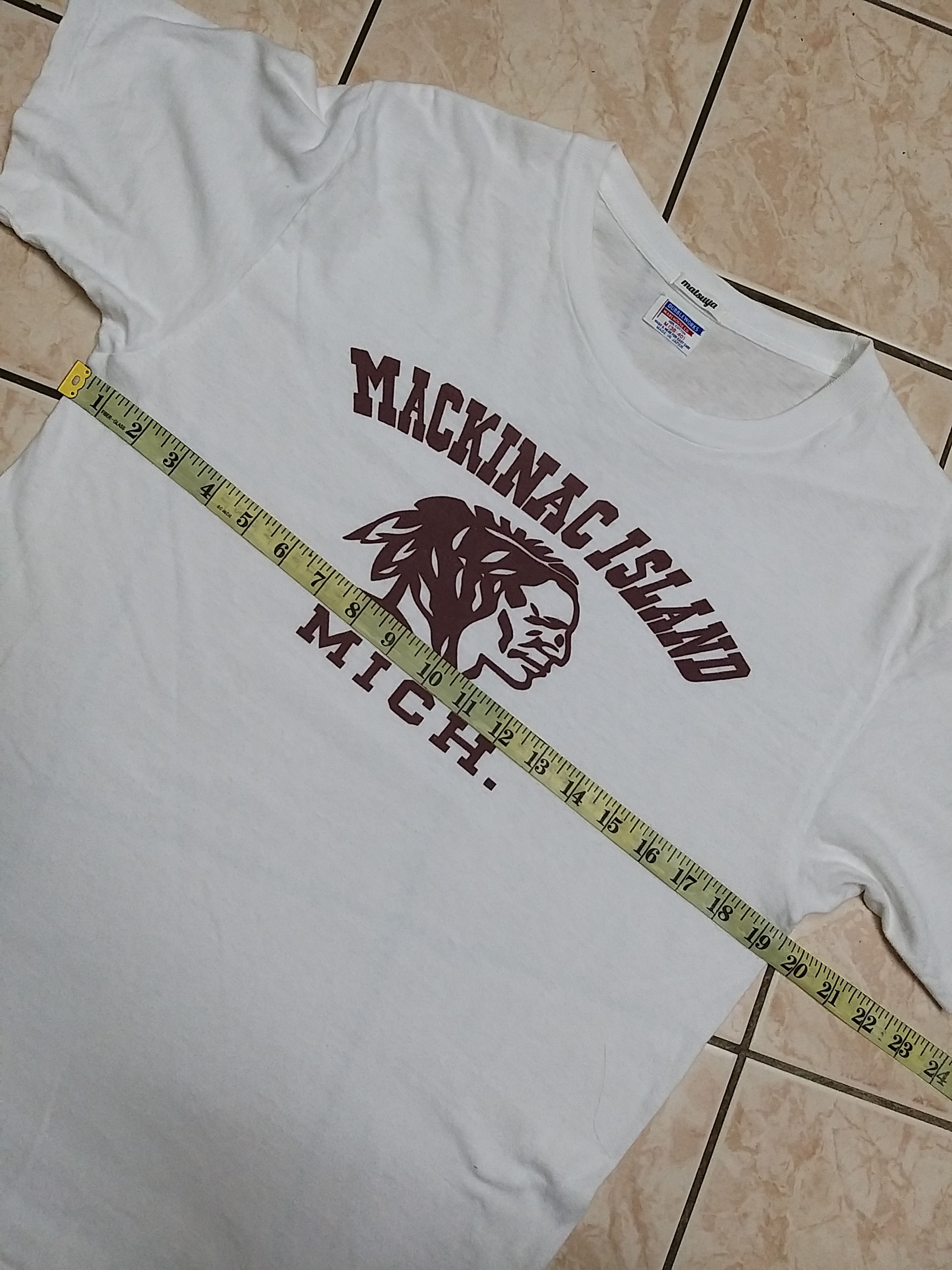 Warehouse & Co. VINTAGE DUBBLE WORKS"MATSUYA" BY WAREHOUSE.CO T SHIRT. Size US M / EU 48-50 / 2 - 4 Thumbnail
