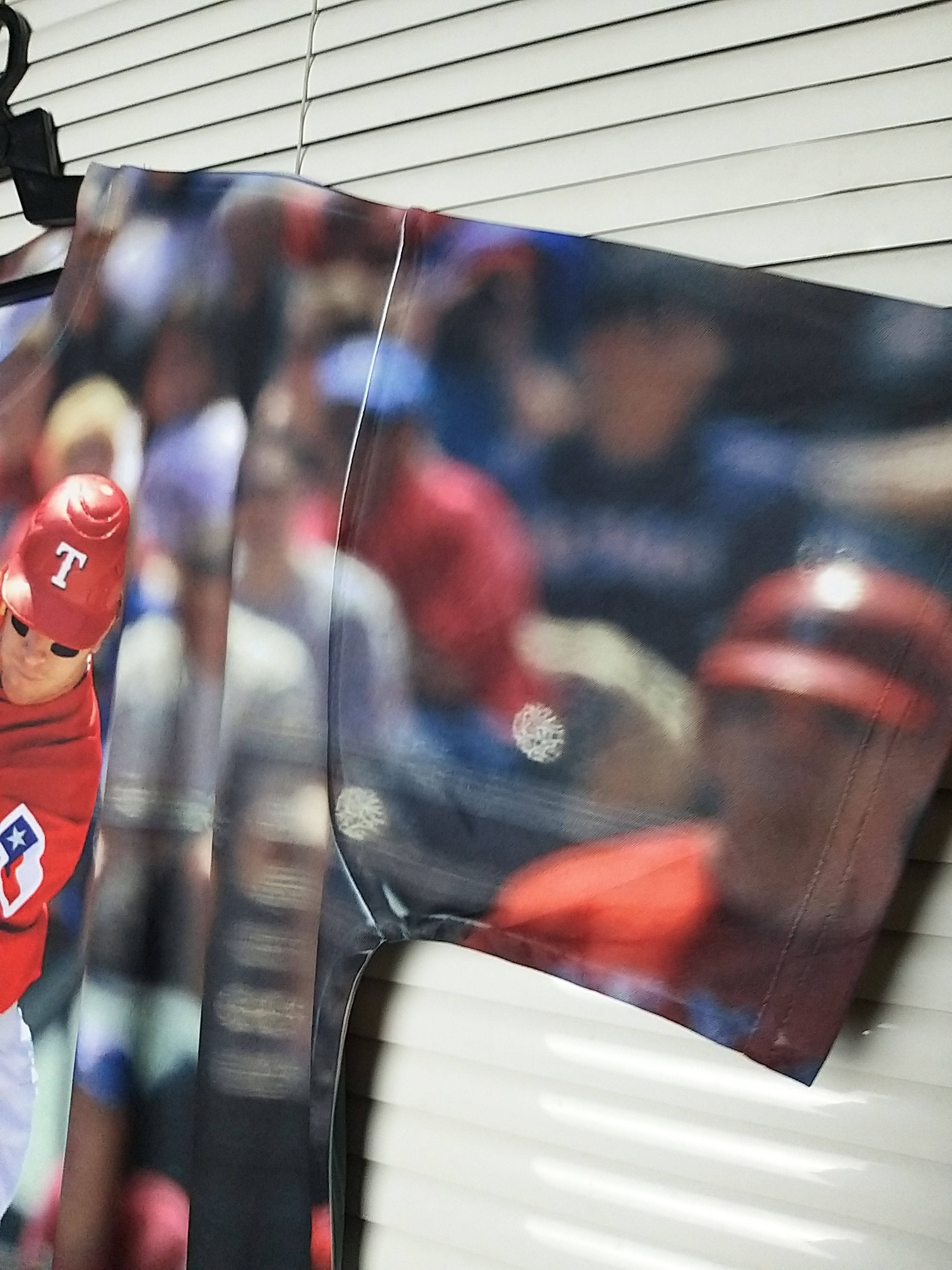MLB JOSH HAMILTON TEXAS RANGERS MLB FULL GRAPHIC T SHIRT Size US XXL / EU 58 / 5 - 6 Thumbnail