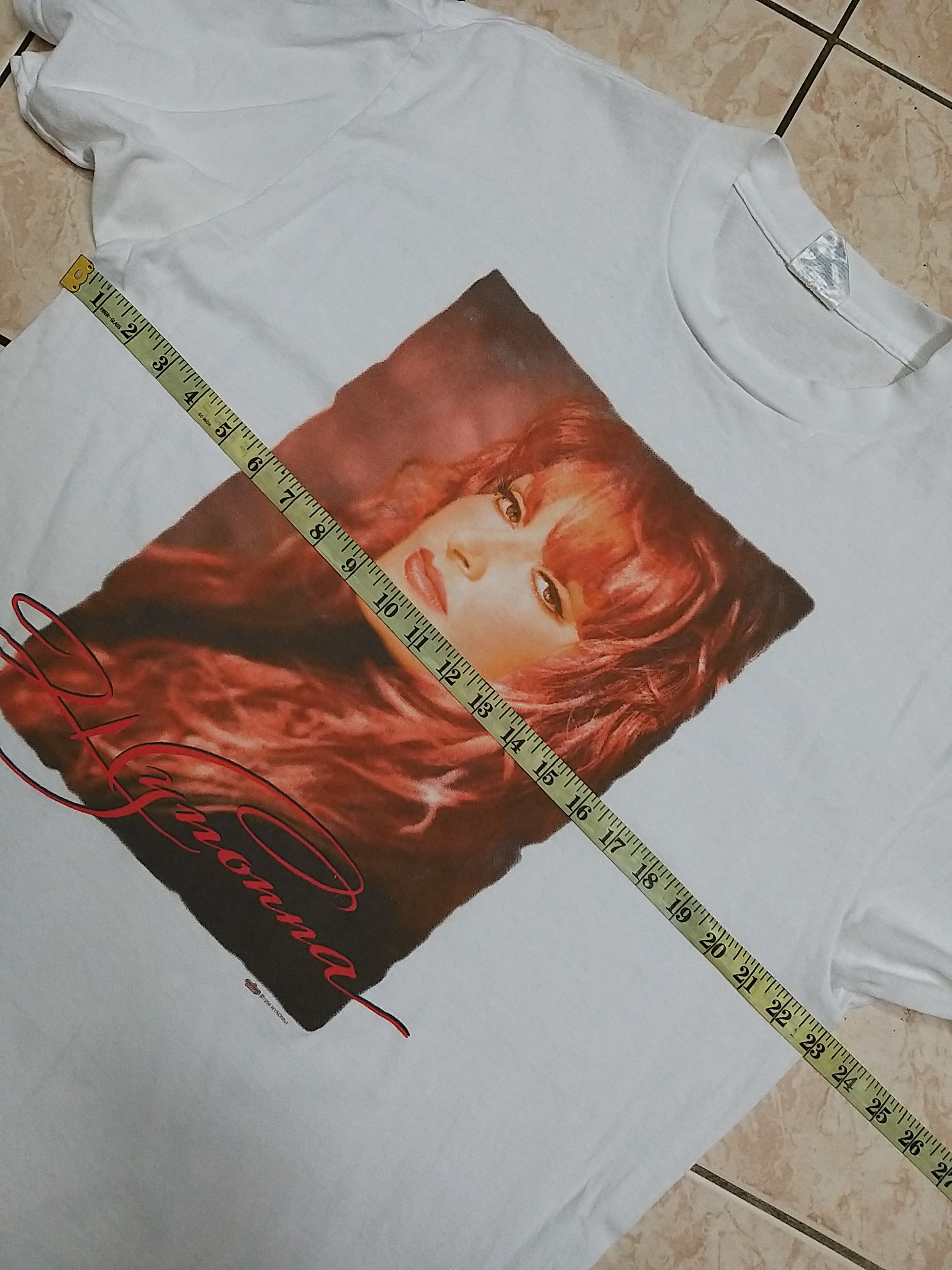 Band Tees VINTAGE 90'S WYNONNA JUDD"COUNTRY MUSIC SINGER"1996 T SHIRT Size US XL / EU 56 / 4 - 5 Thumbnail