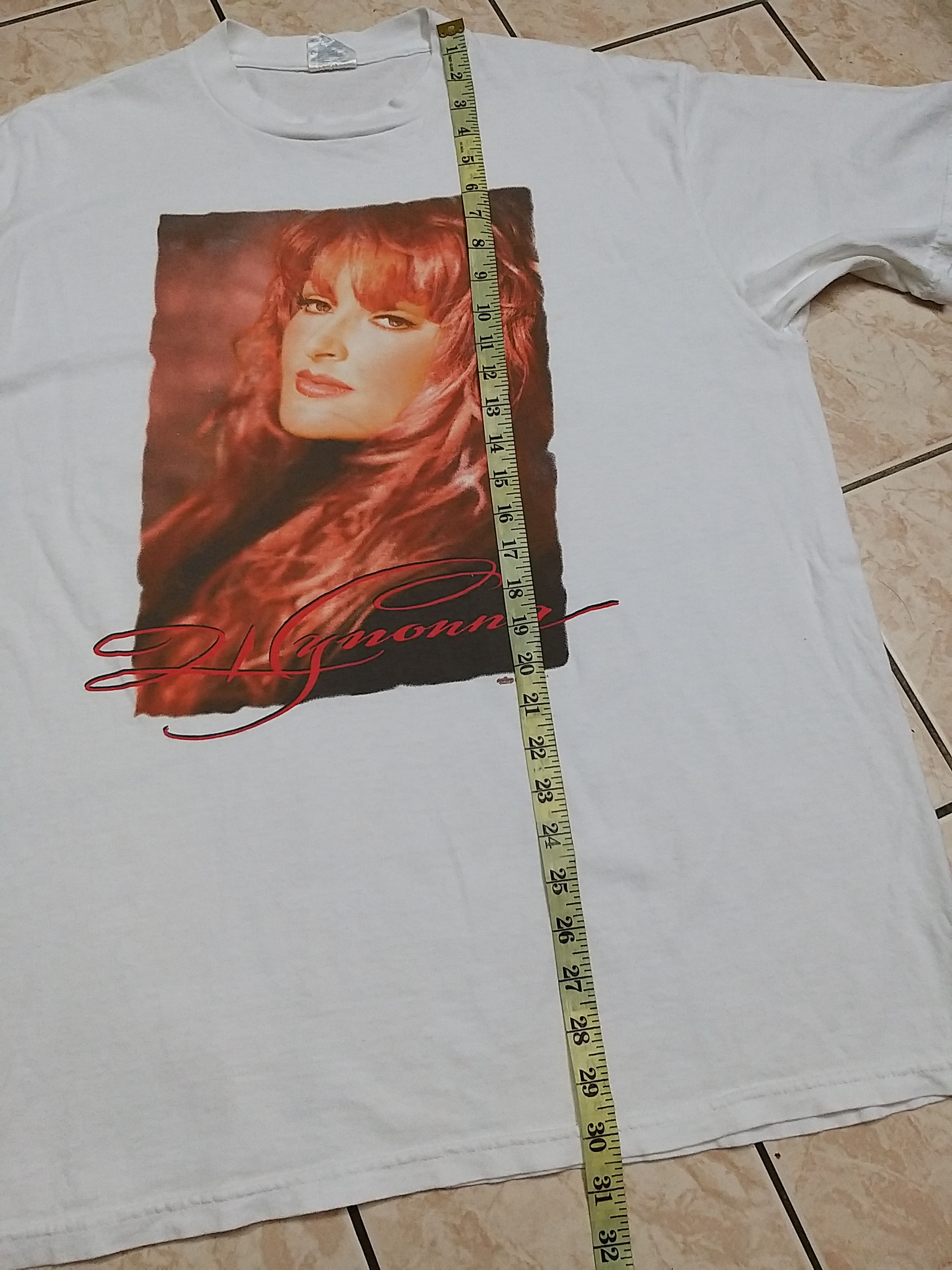 Band Tees VINTAGE 90'S WYNONNA JUDD"COUNTRY MUSIC SINGER"1996 T SHIRT Size US XL / EU 56 / 4 - 6 Thumbnail