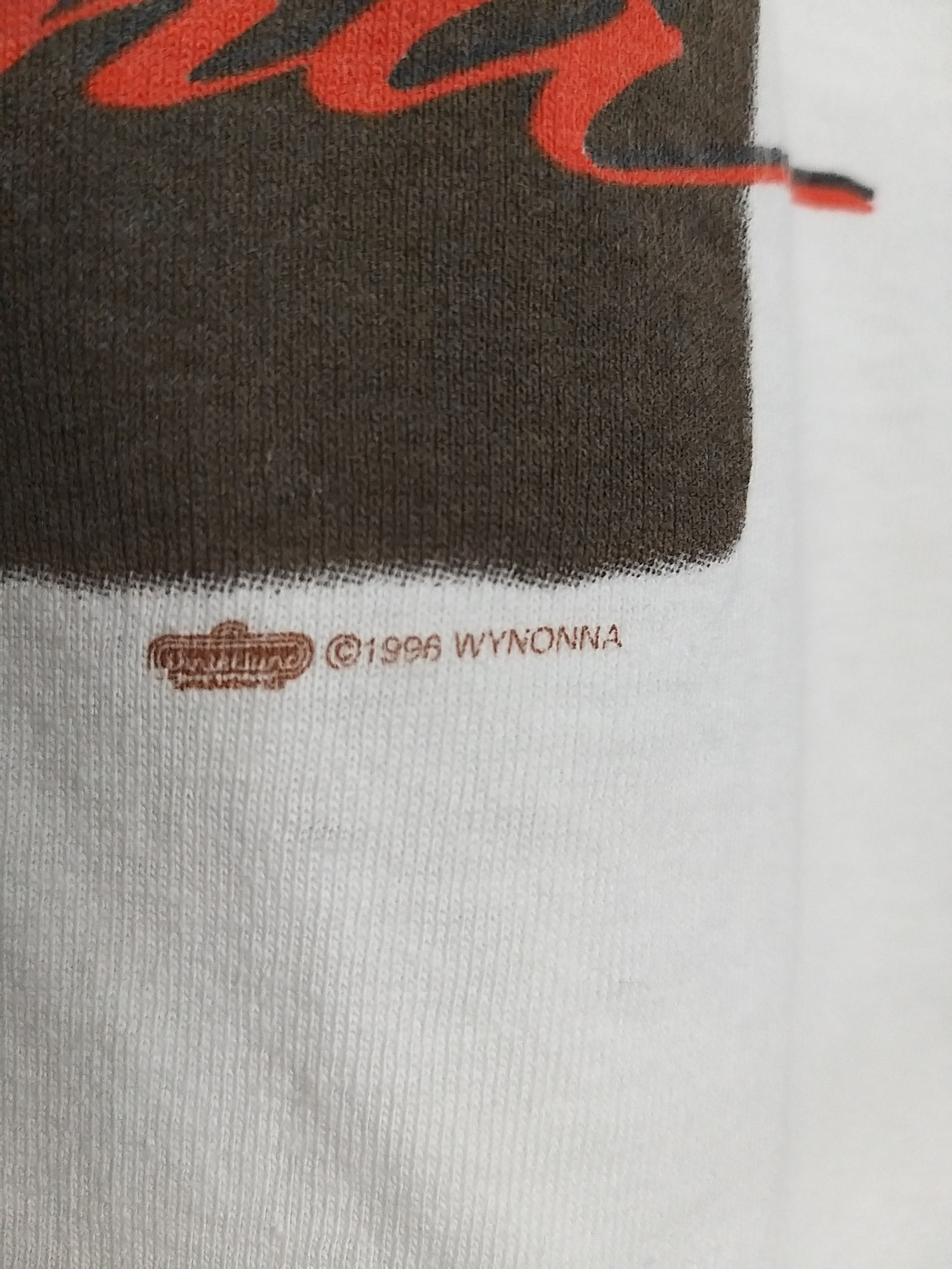 Band Tees VINTAGE 90'S WYNONNA JUDD"COUNTRY MUSIC SINGER"1996 T SHIRT Size US XL / EU 56 / 4 - 4 Thumbnail