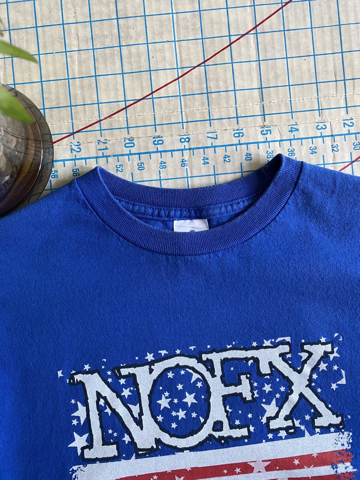 Band Tees NOFX The War On Errorism Tee Size Small Blue 2003 Size US S / EU 44-46 / 1 - 5 Thumbnail