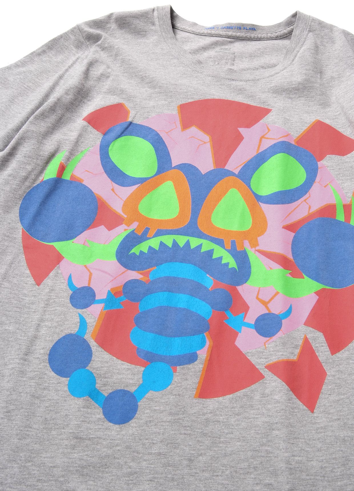 Cassette Playa × Nike RaRe Nike x Cassete Playa Gray Crew Neck T-shirt M-L Size US L / EU 52-54 / 3 - 3 Thumbnail