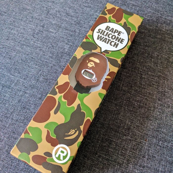 Bape Silicone Watch Grailed