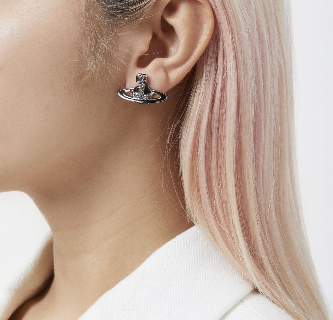 Vivienne westwood small neo bas relief earrings top