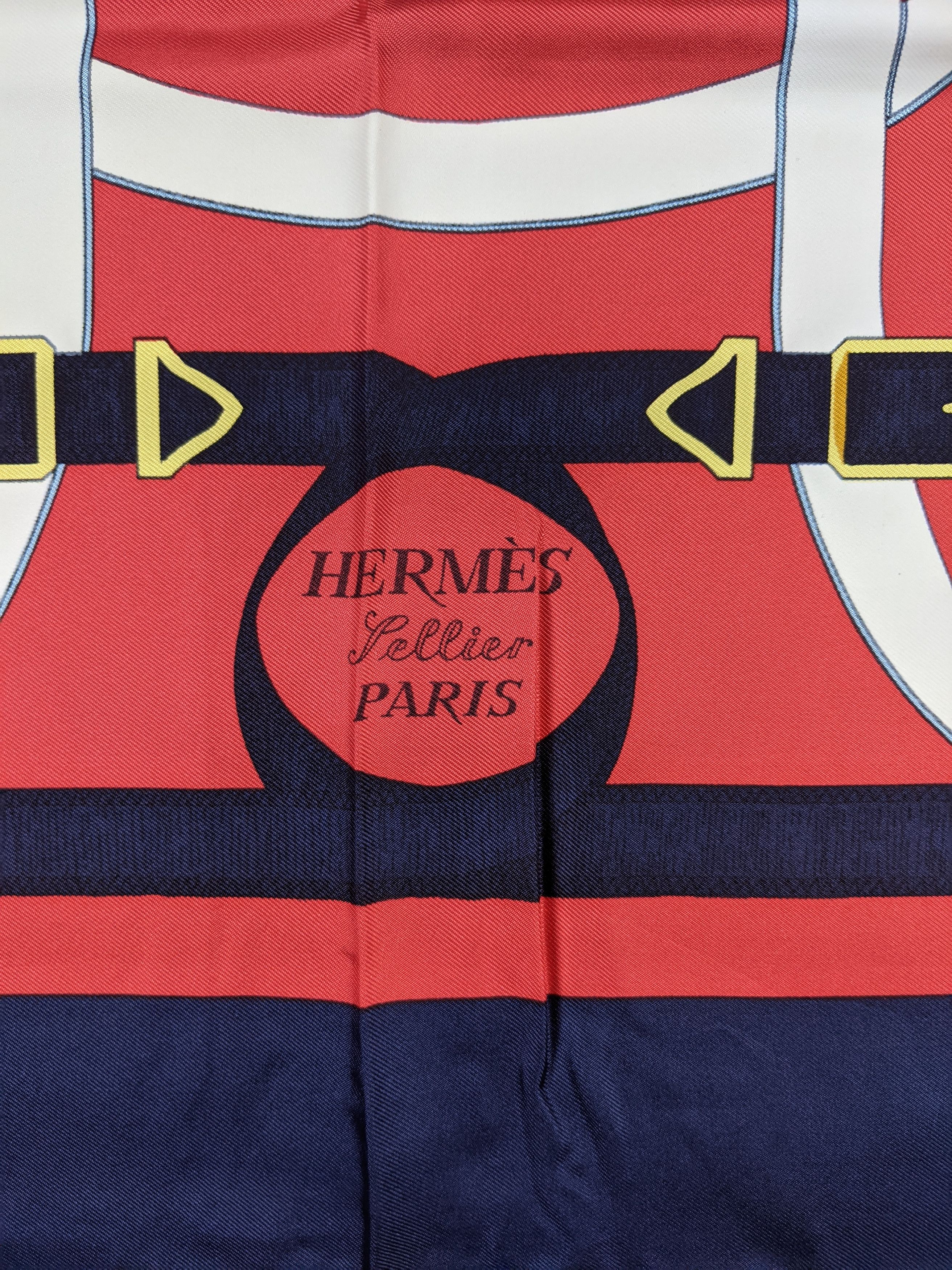 Hermes Hermes Eperon D' Or Silk Scarf Size ONE SIZE - 3 Thumbnail