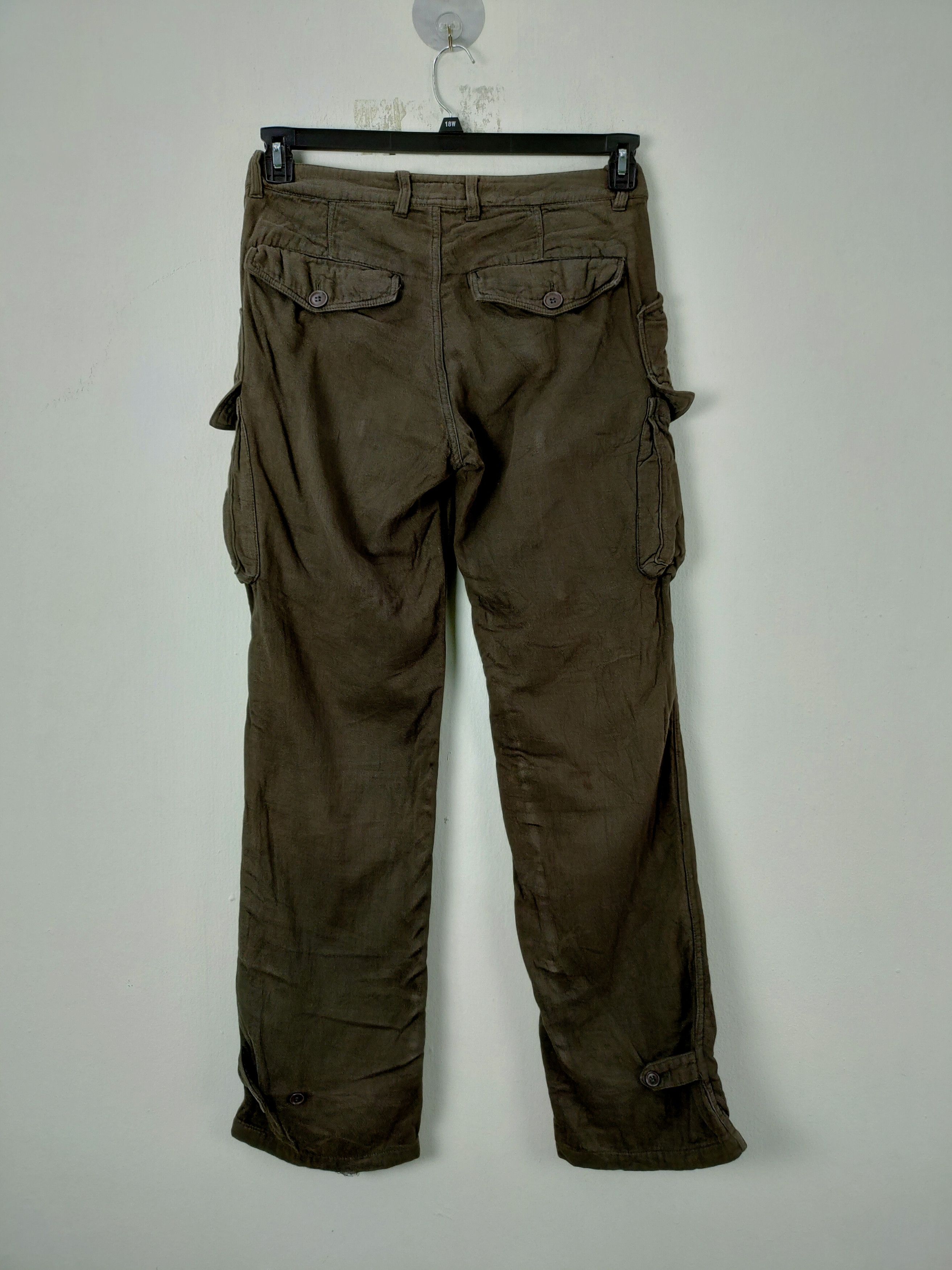 Japanese Brand Trans Continent Cargo Pants Big Pocket Multipocket Size US 32 / EU 48 - 2 Thumbnail