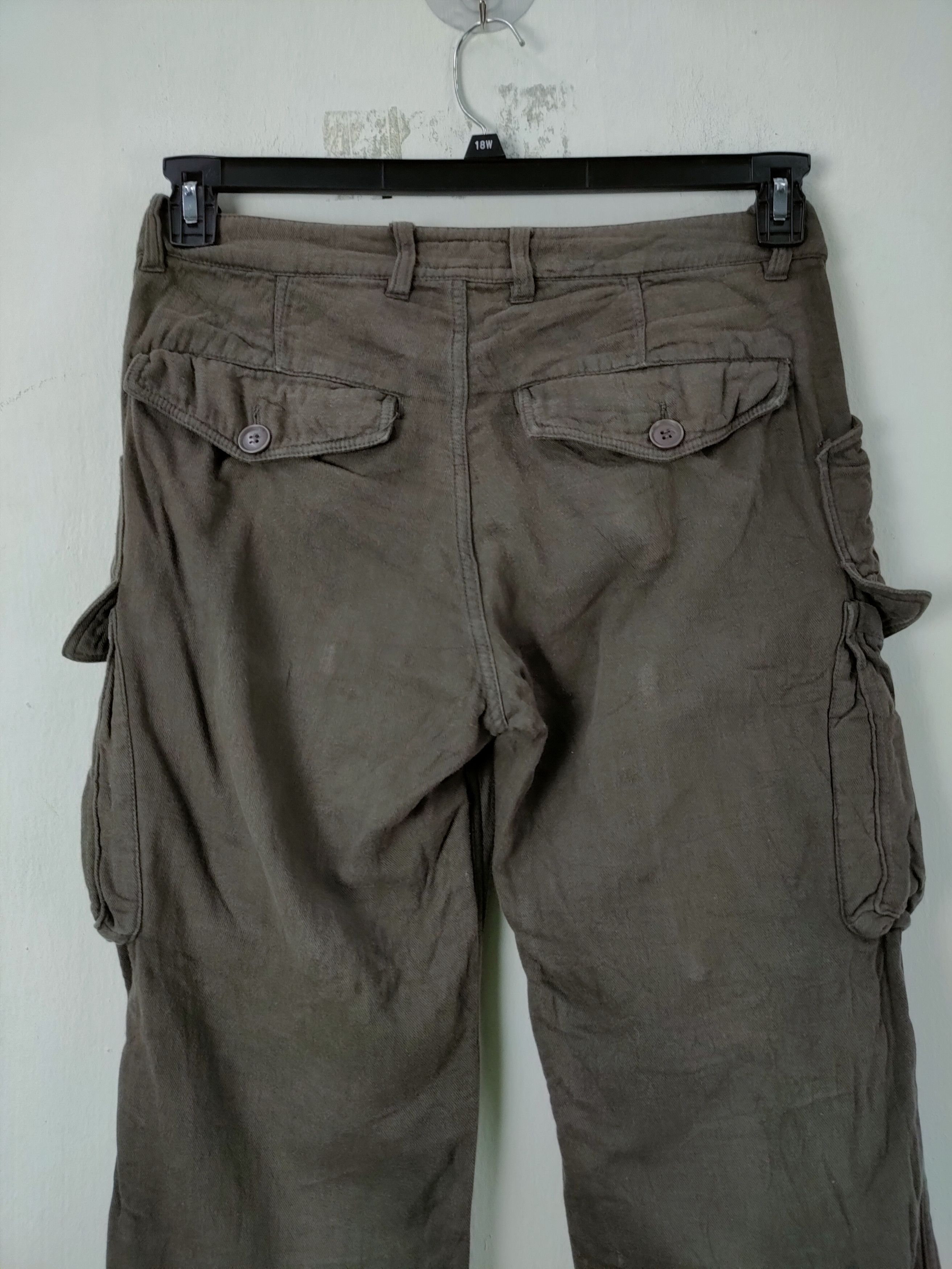Japanese Brand Trans Continent Cargo Pants Big Pocket Multipocket Size US 32 / EU 48 - 8 Thumbnail