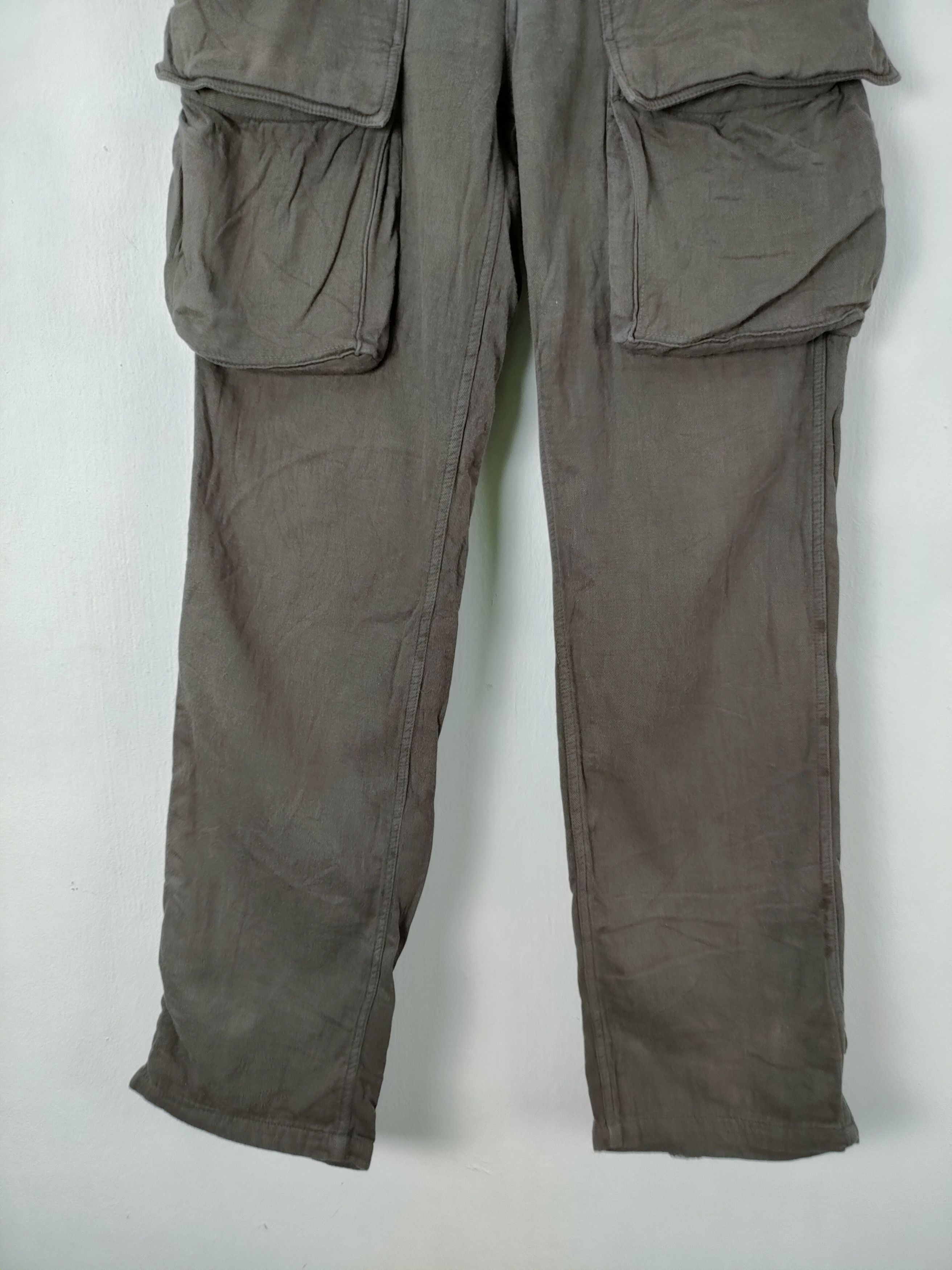 Japanese Brand Trans Continent Cargo Pants Big Pocket Multipocket Size US 32 / EU 48 - 4 Thumbnail
