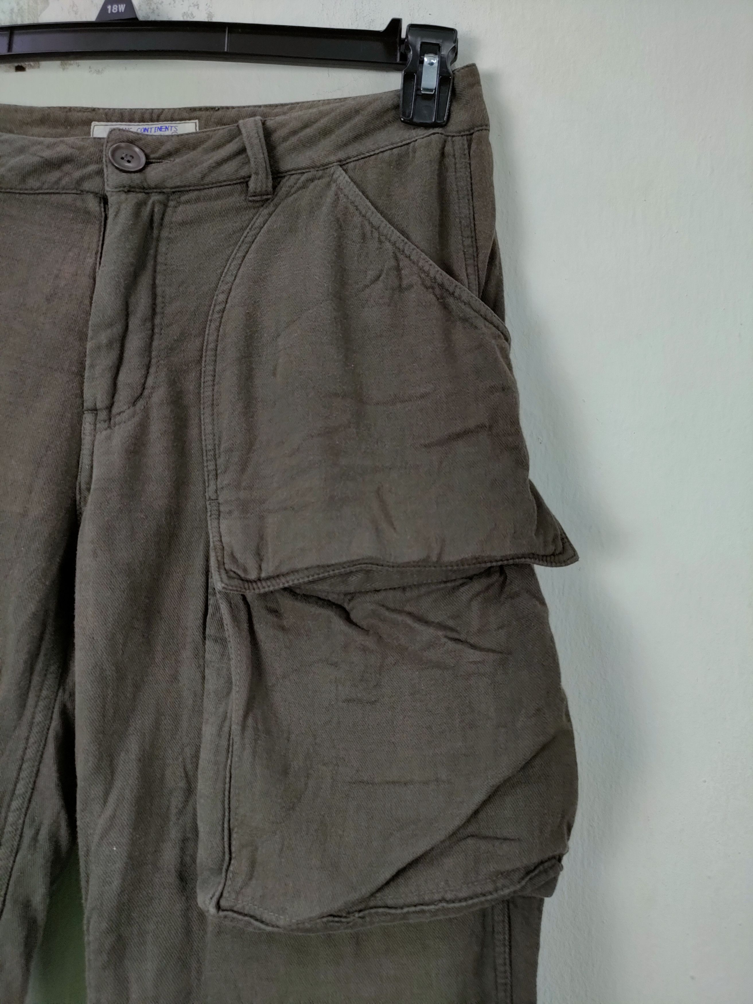 Japanese Brand Trans Continent Cargo Pants Big Pocket Multipocket Size US 32 / EU 48 - 6 Thumbnail