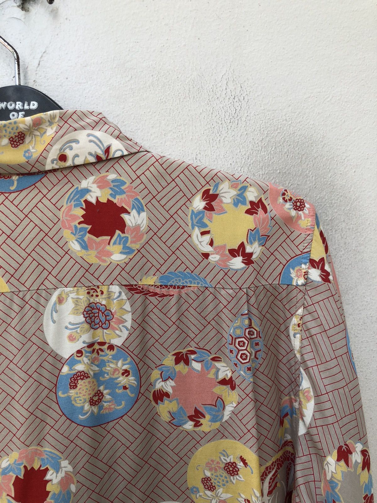 Japanese Brand × Sugar Cane Sun Surf Japan Asian Pattern Dragons Rayon Hawaiian Shirt Size US M / EU 48-50 / 2 - 13 Thumbnail