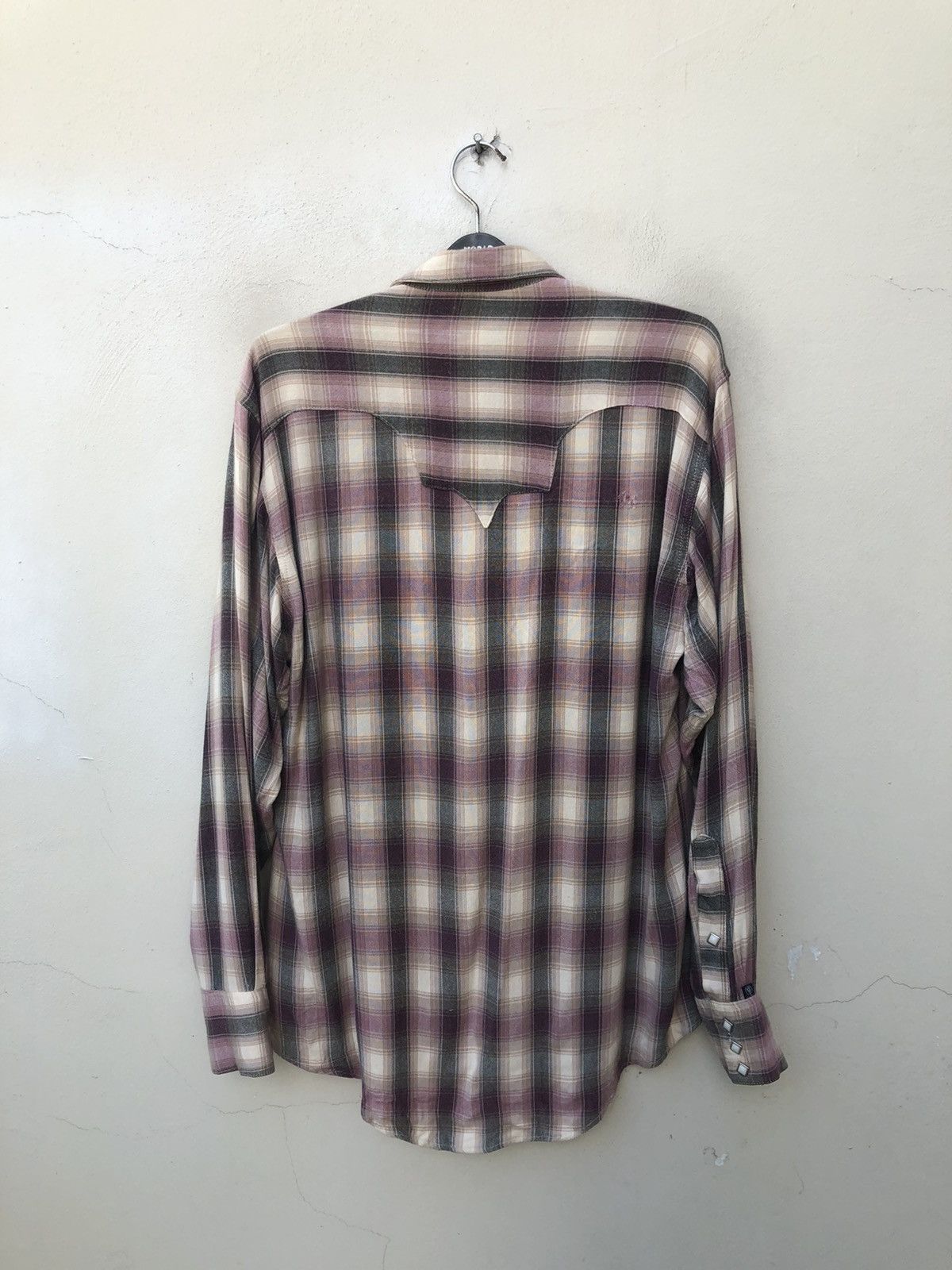 Vintage Distress VTG Rockmount Ranch Wear Rayon Plaid Western Shirt Size US M / EU 48-50 / 2 - 19 Thumbnail