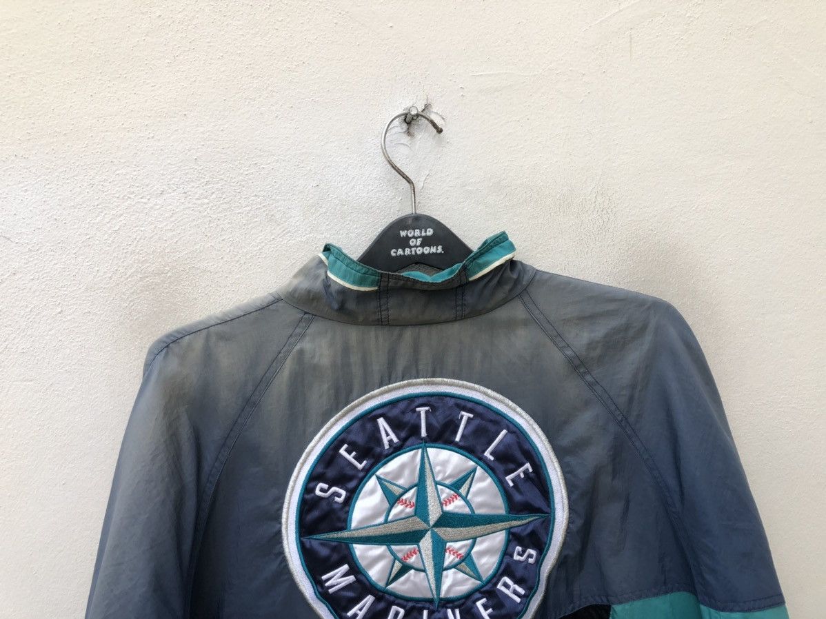 MLB 90s Starter X Seattle Mariners MLB Sun Faded Zipper Jacket Size US L / EU 52-54 / 3 - 2 Thumbnail