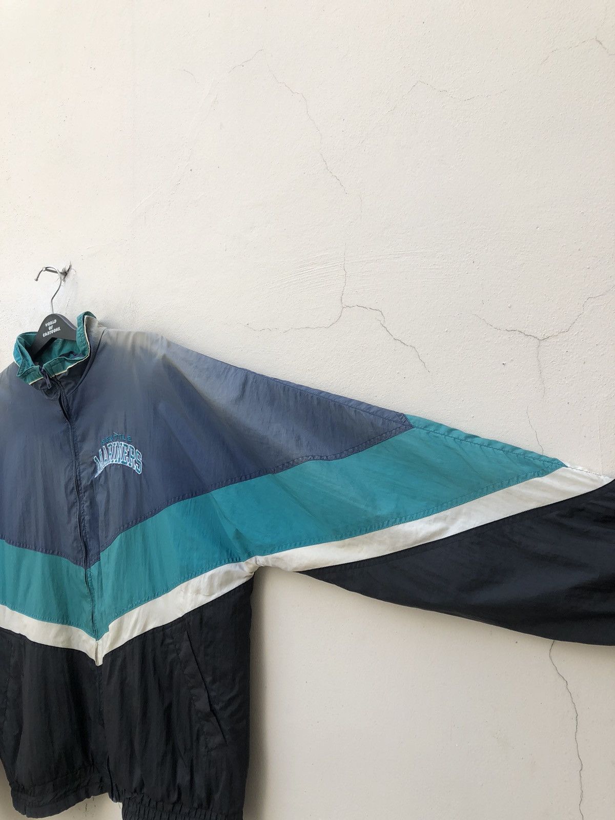 MLB 90s Starter X Seattle Mariners MLB Sun Faded Zipper Jacket Size US L / EU 52-54 / 3 - 13 Thumbnail