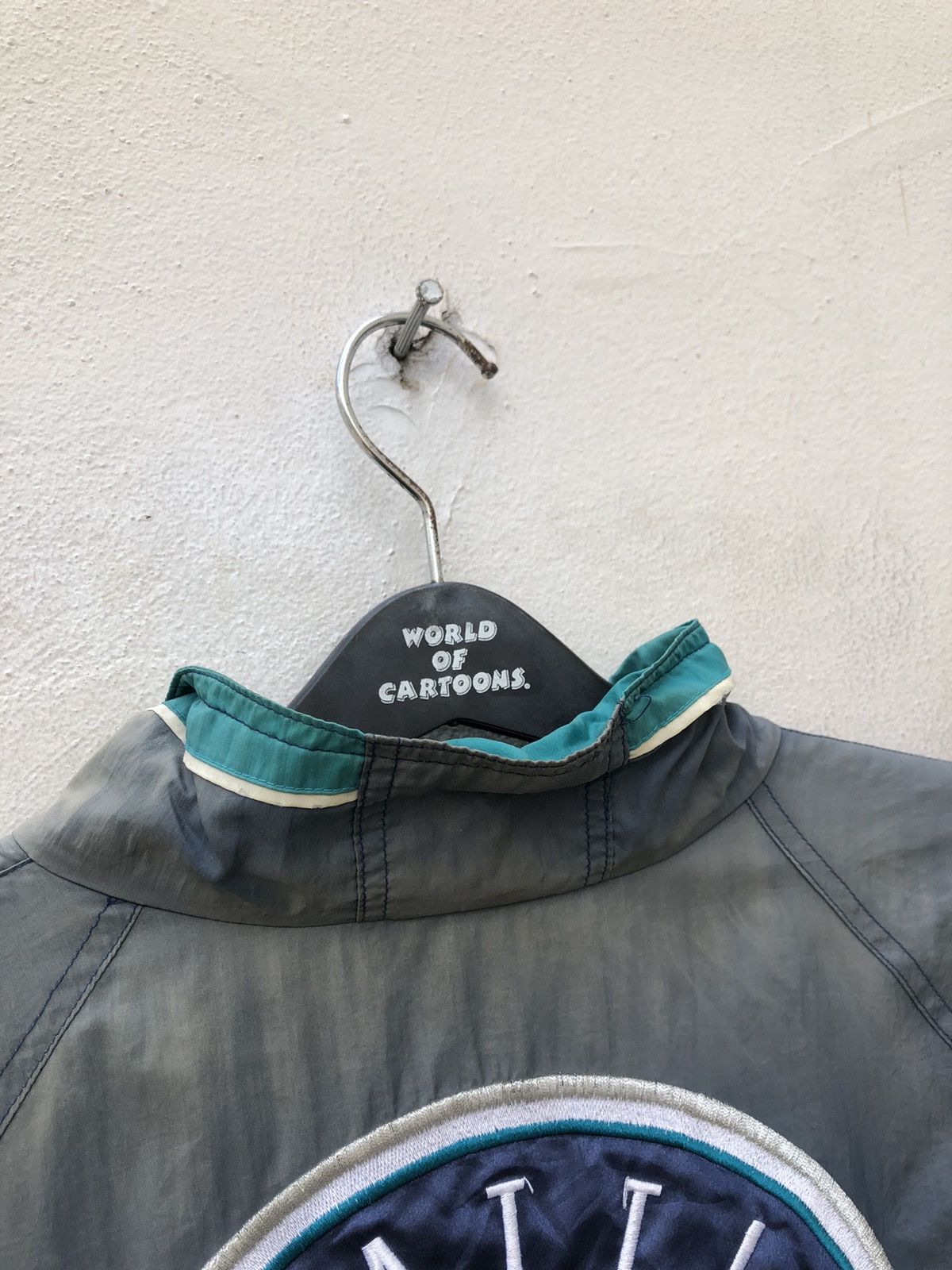 MLB 90s Starter X Seattle Mariners MLB Sun Faded Zipper Jacket Size US L / EU 52-54 / 3 - 3 Thumbnail