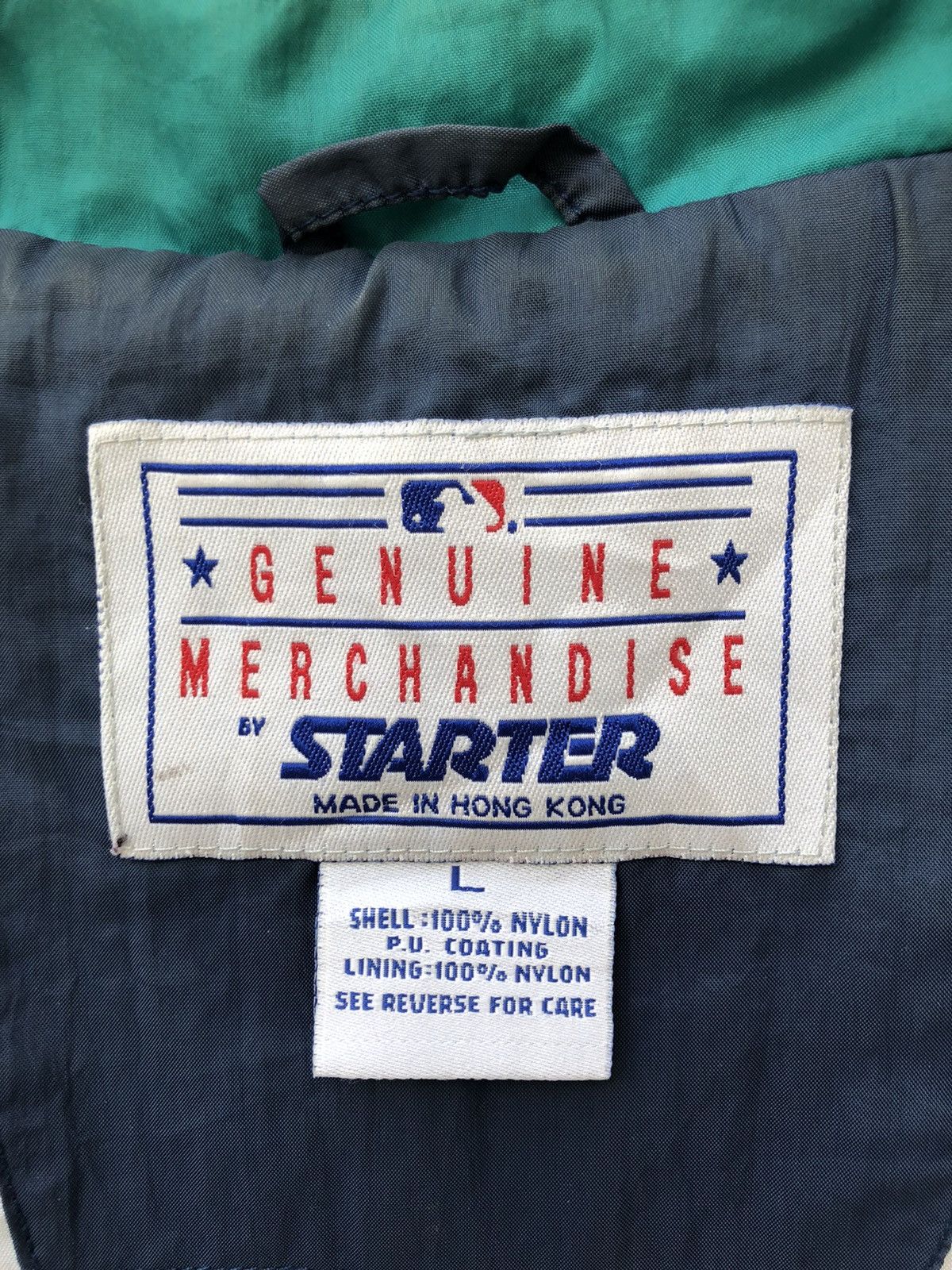 MLB 90s Starter X Seattle Mariners MLB Sun Faded Zipper Jacket Size US L / EU 52-54 / 3 - 19 Thumbnail