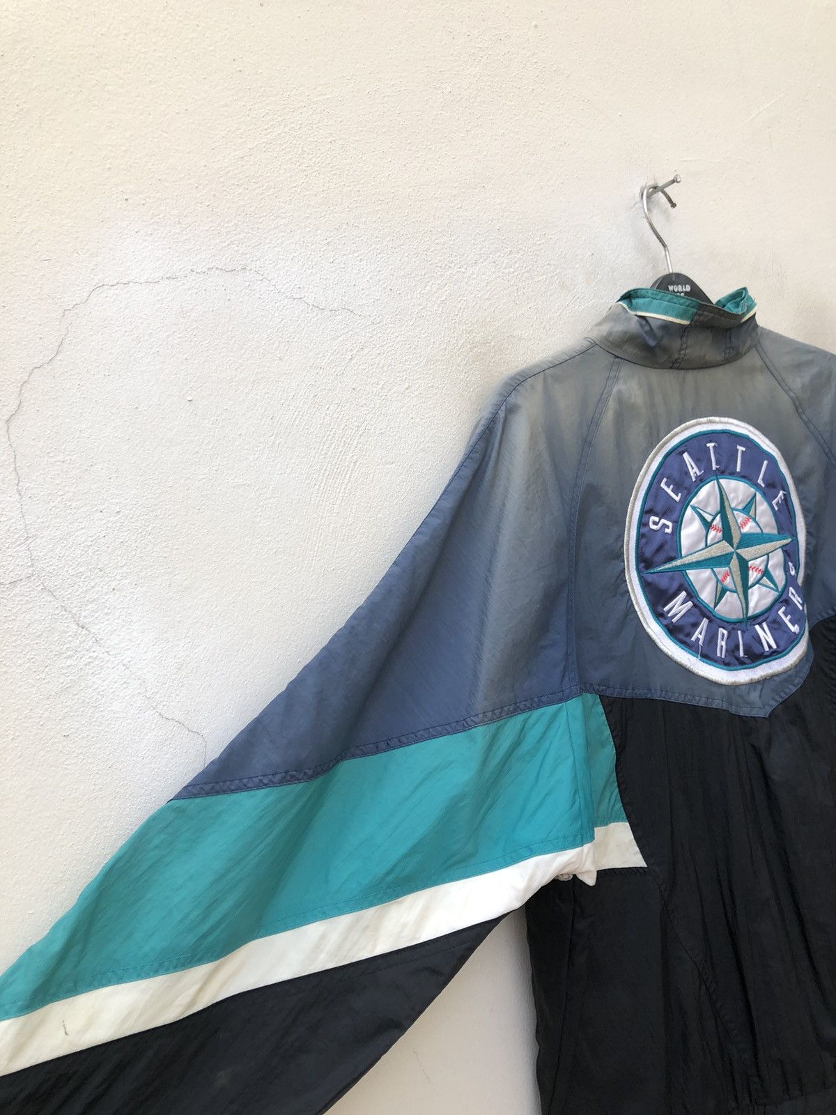 MLB 90s Starter X Seattle Mariners MLB Sun Faded Zipper Jacket Size US L / EU 52-54 / 3 - 6 Thumbnail