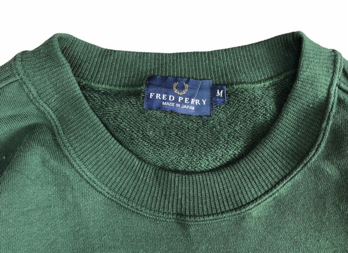 Fred Perry Vtg Fred Perry Embroidery Spellout Big Logo Logo Sweatshirt Size US M / EU 48-50 / 2 - 8 Thumbnail