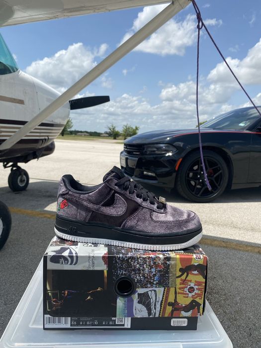 nike air force 1 velvet rose